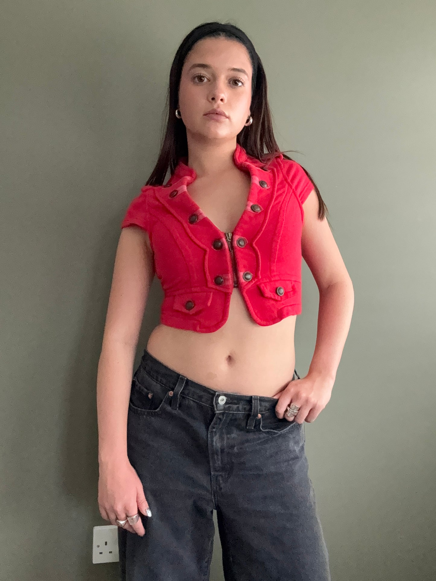 Jane Norman Military Top (UK10)