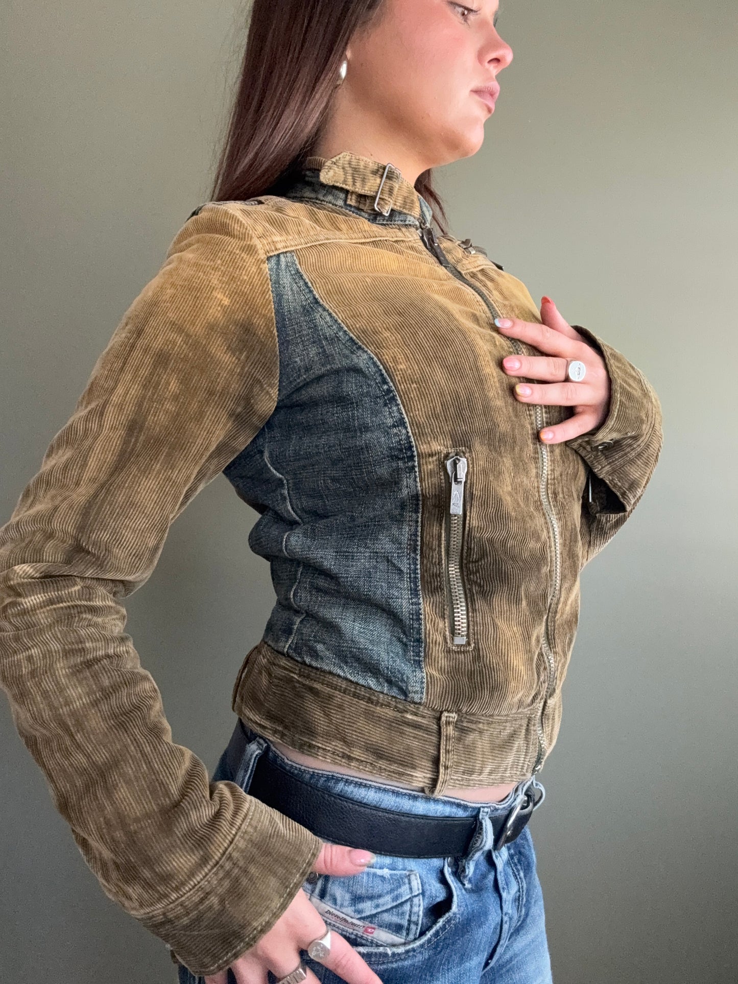 Diesel Corduroy Bomber Jacket (M)