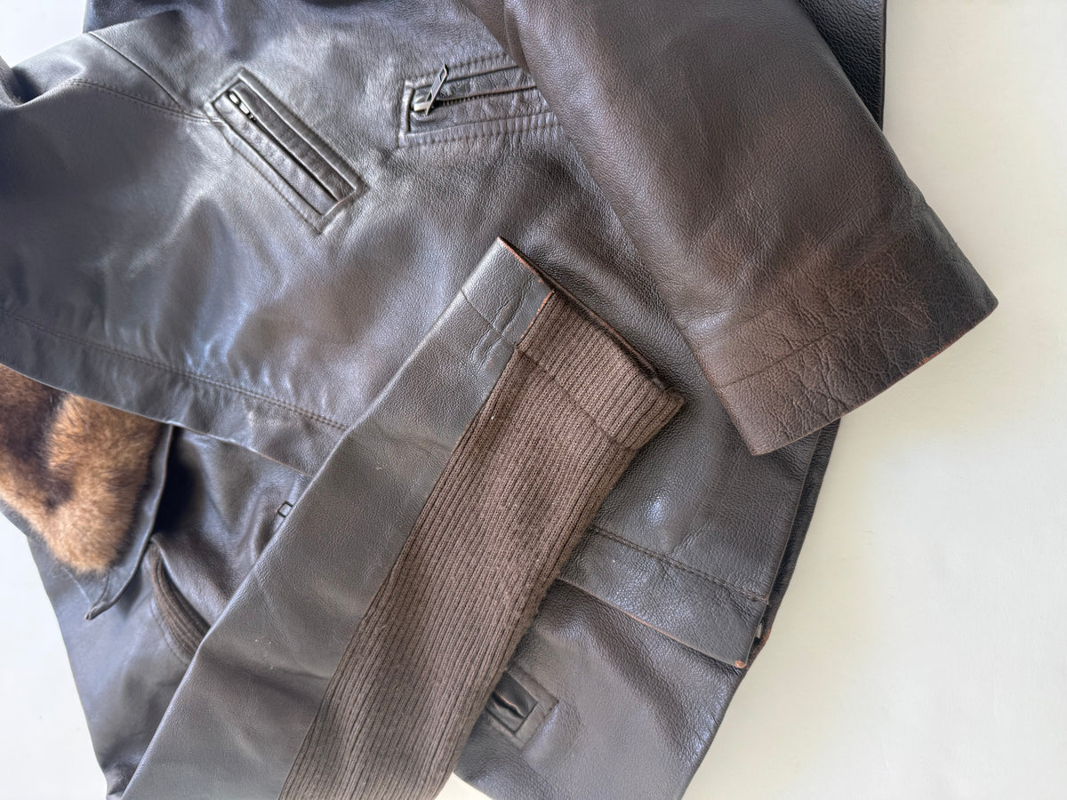 Morgan De Toi Leather Jacket (S)