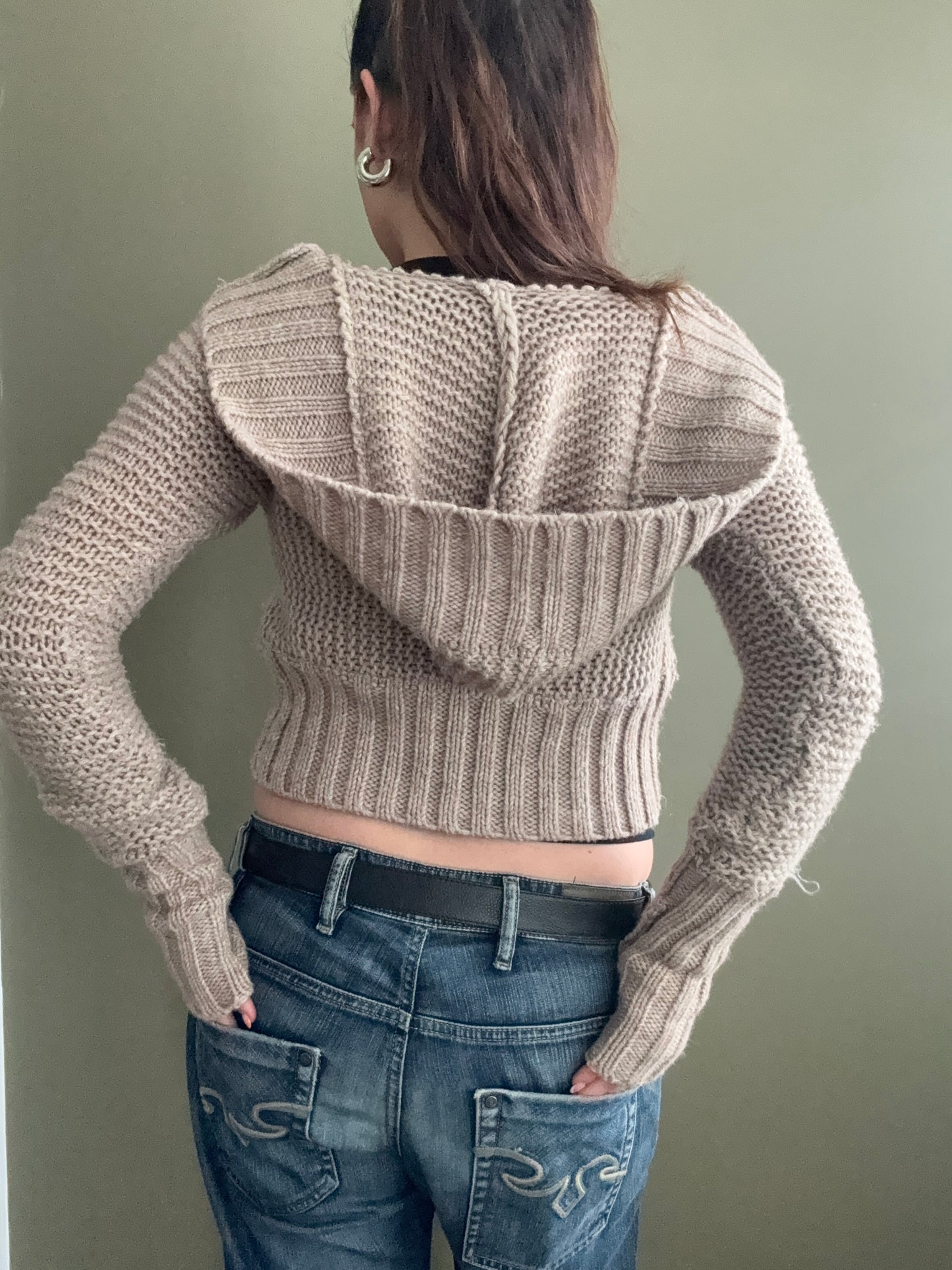 Guess Hooded Cardigan (XS)