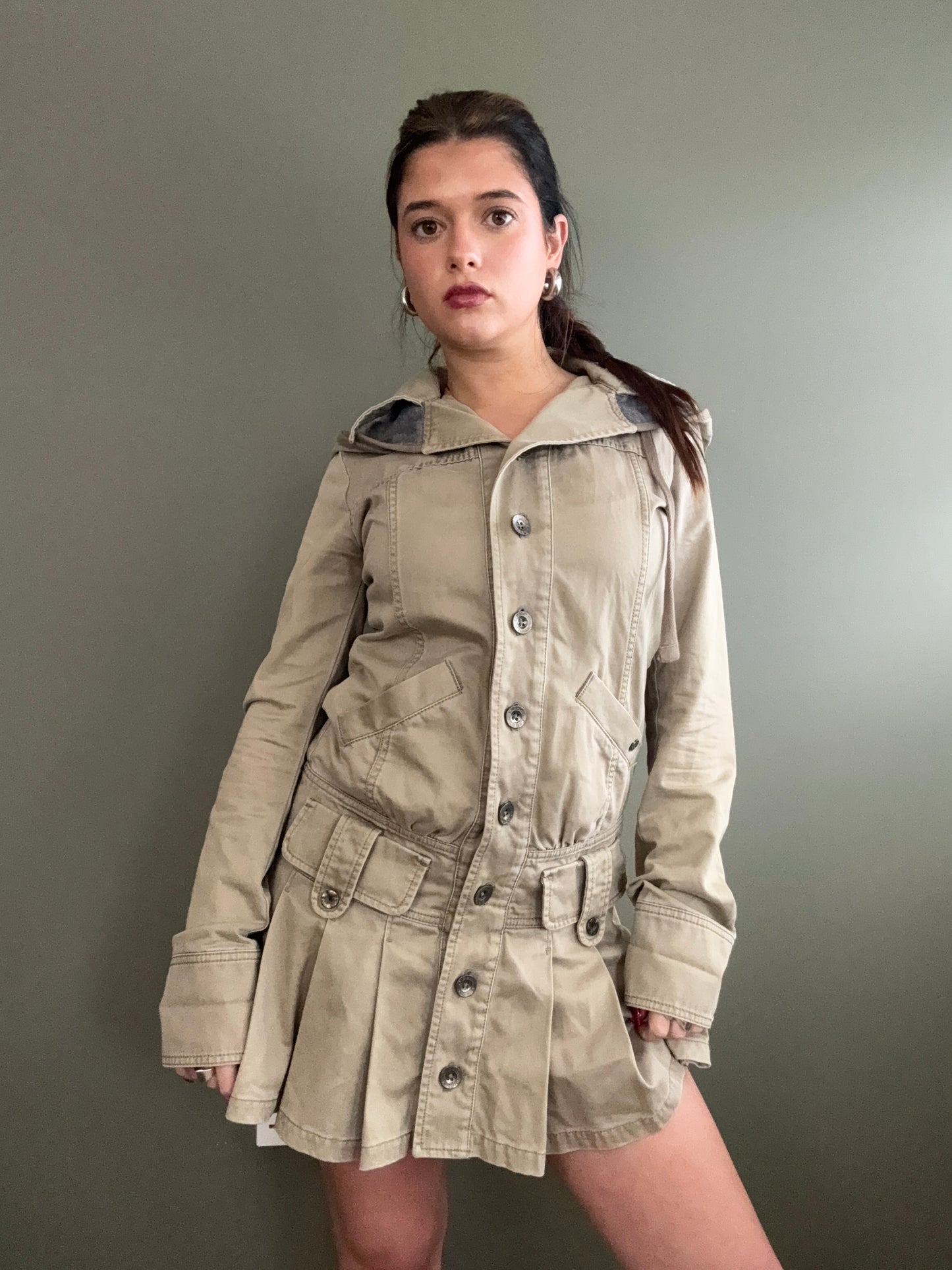 Diesel Hooded Dress (S)