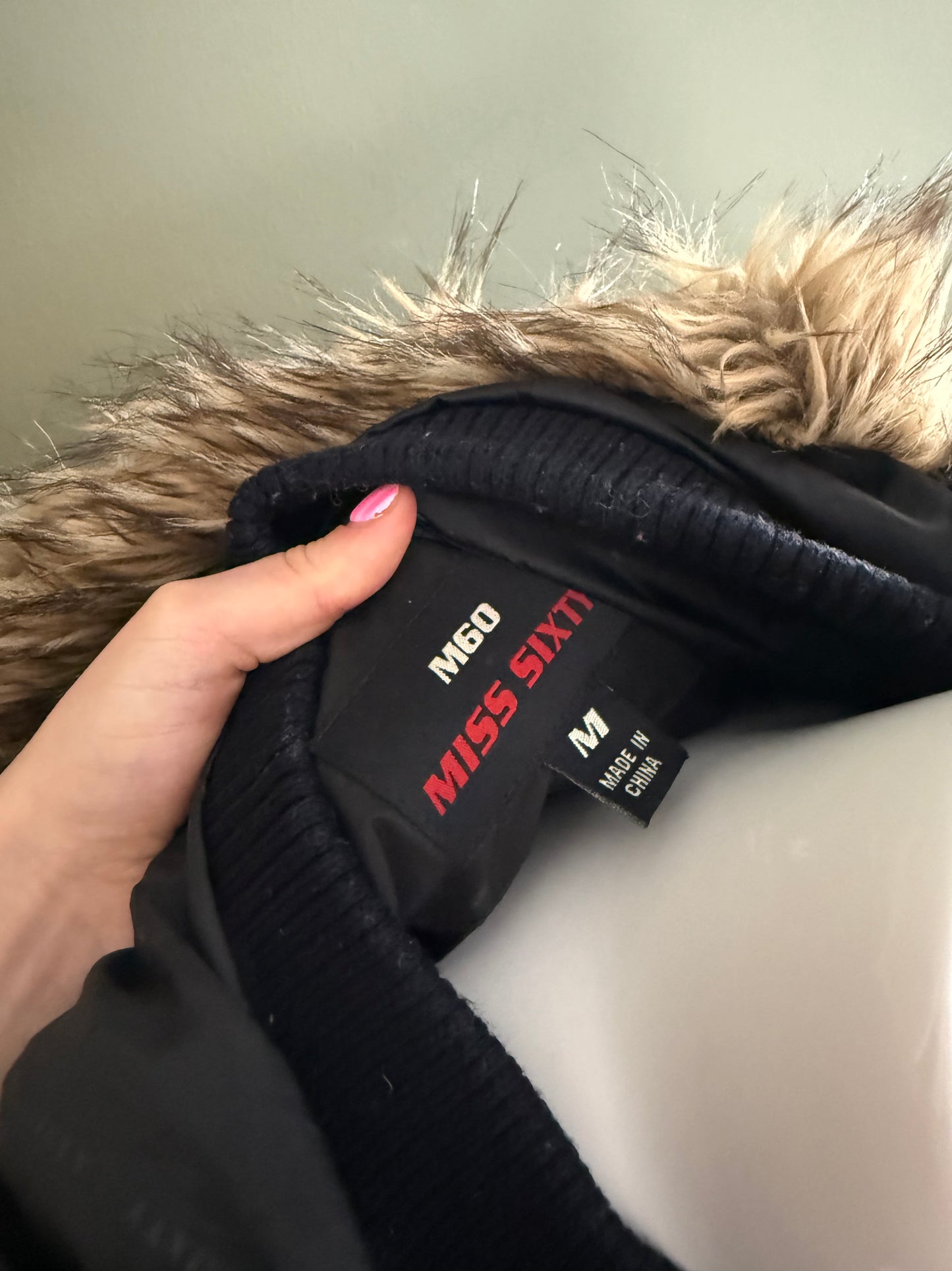 Miss Sixty Fitted Puffer Jacket (M)