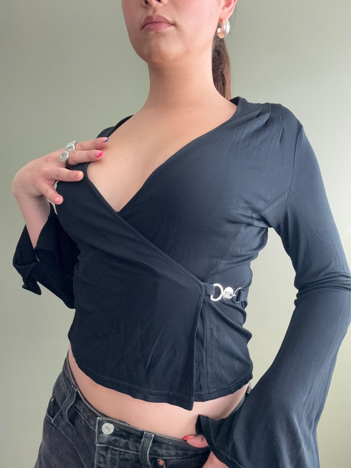 Karen Millen Wrap Top (UK8)