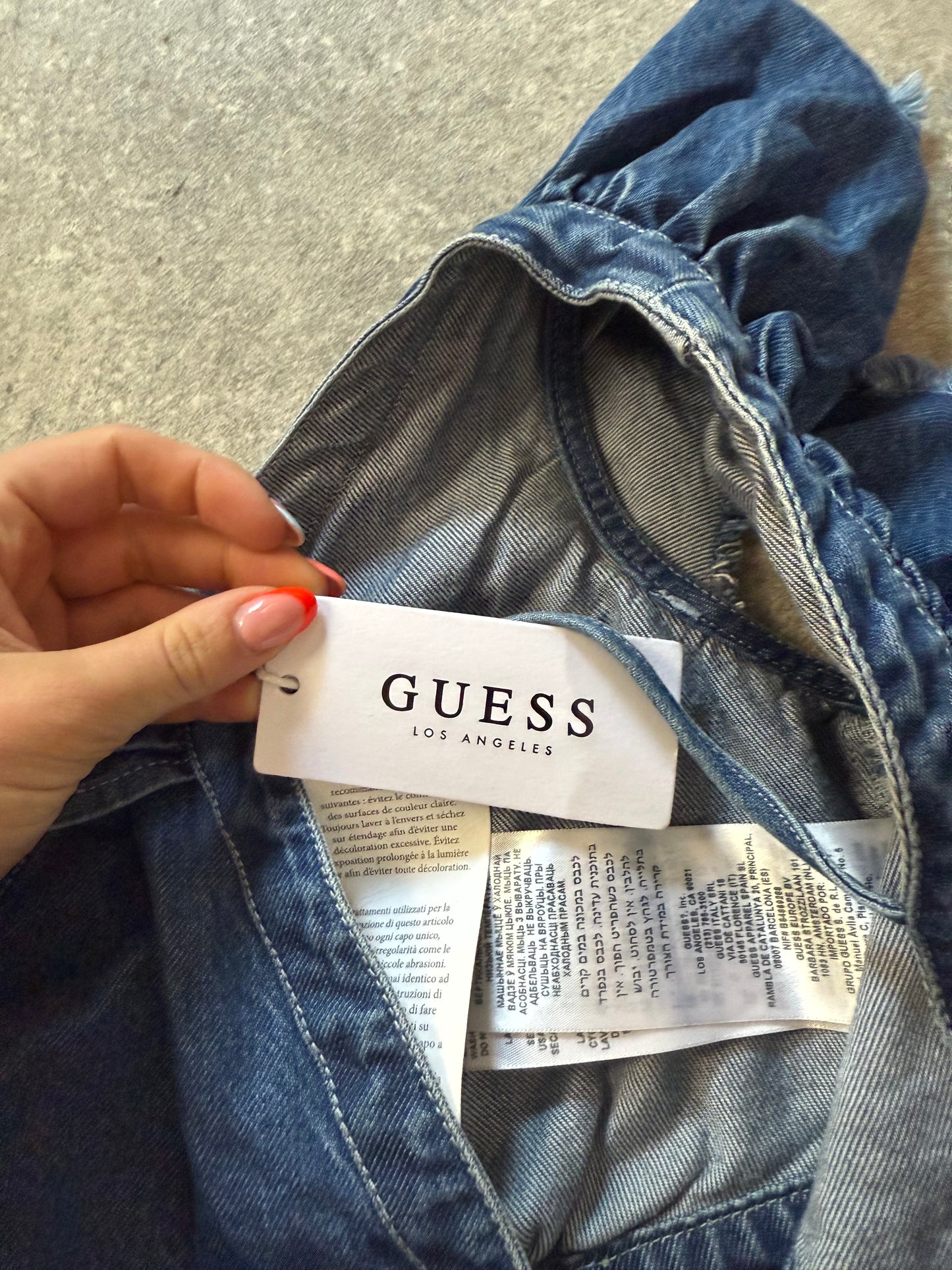 Guess Denim Top (M)