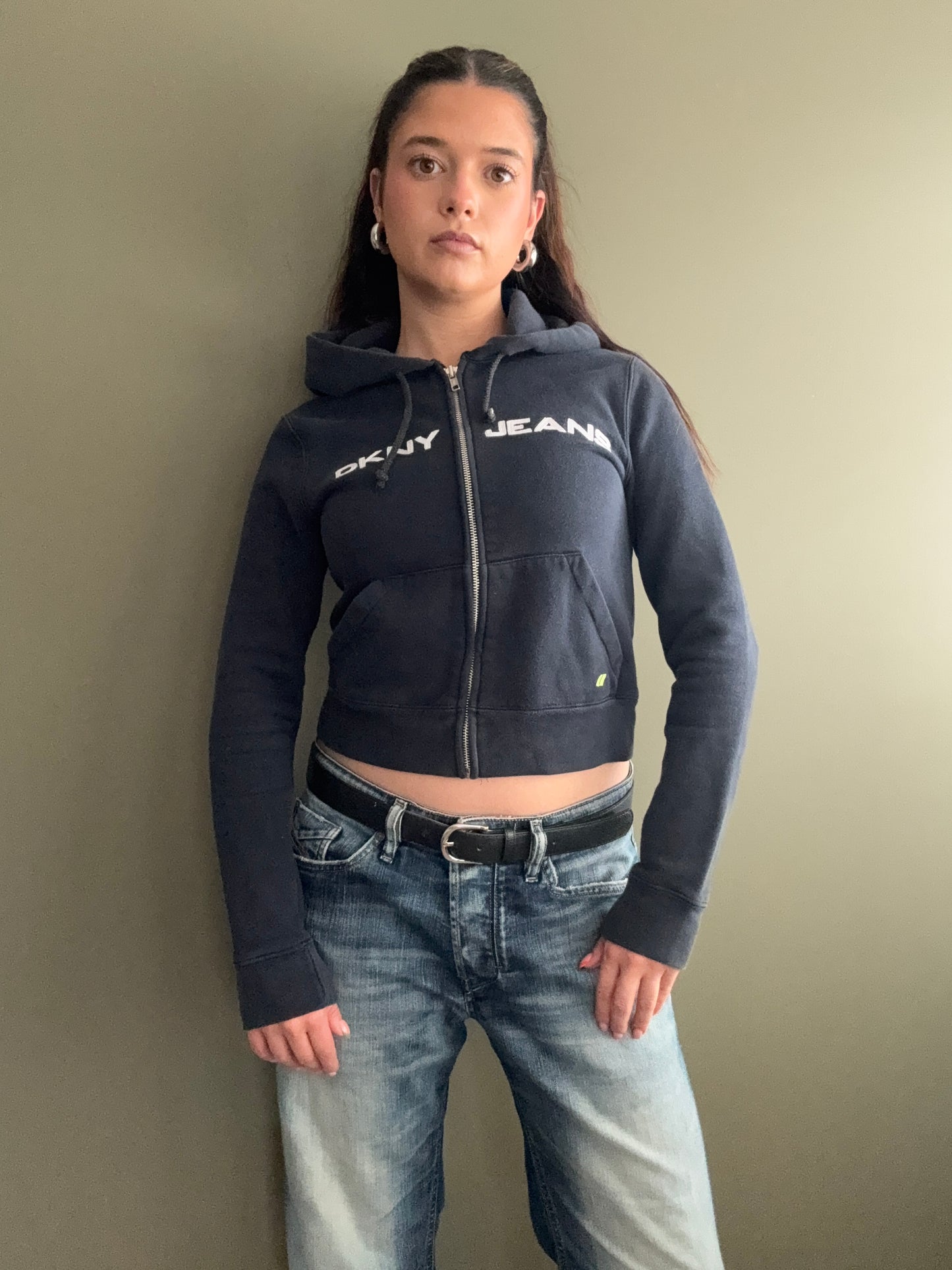 DKNY Zip Hoodie (S)