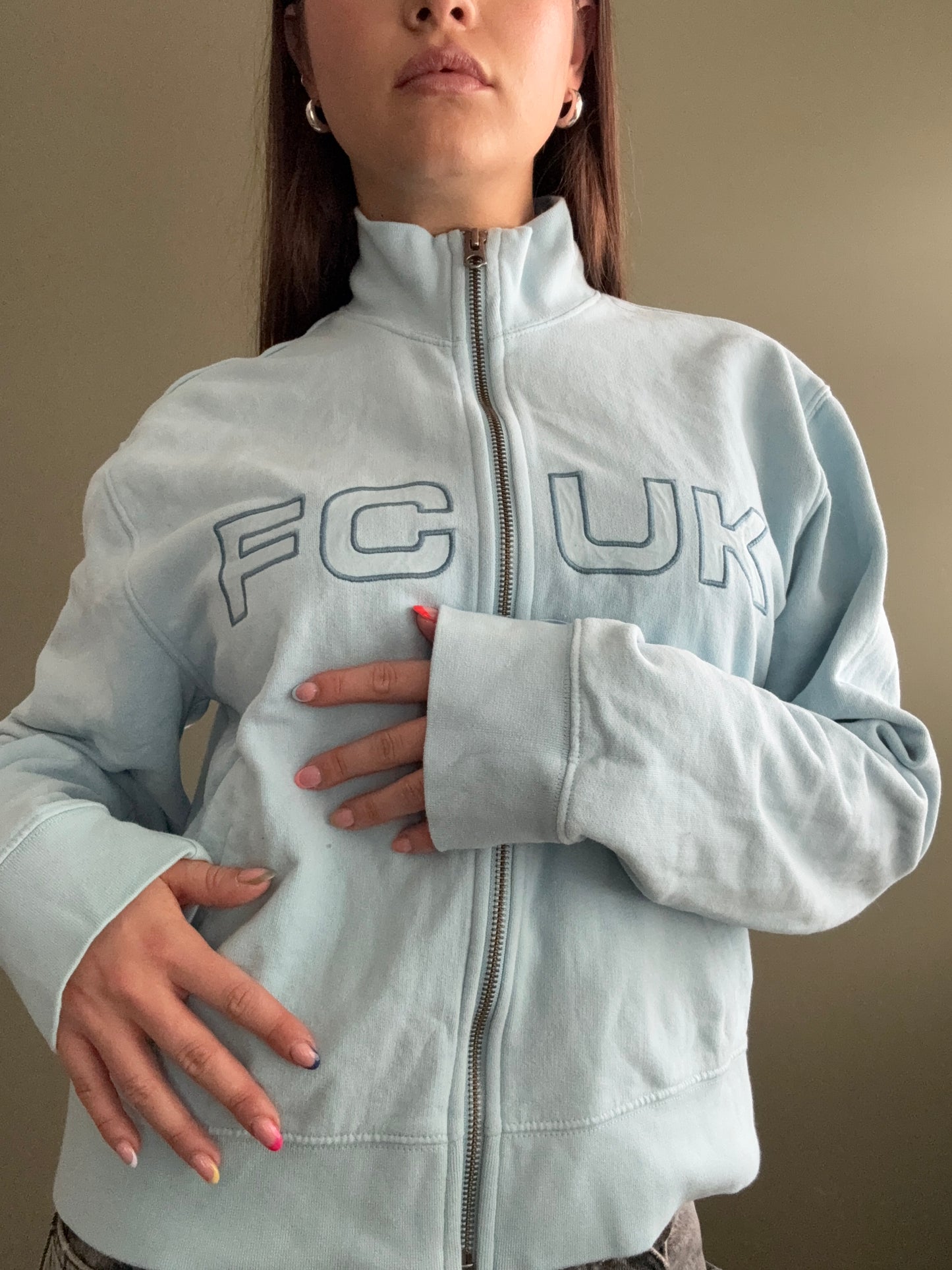 French Connection Zip Hoodie (XL)