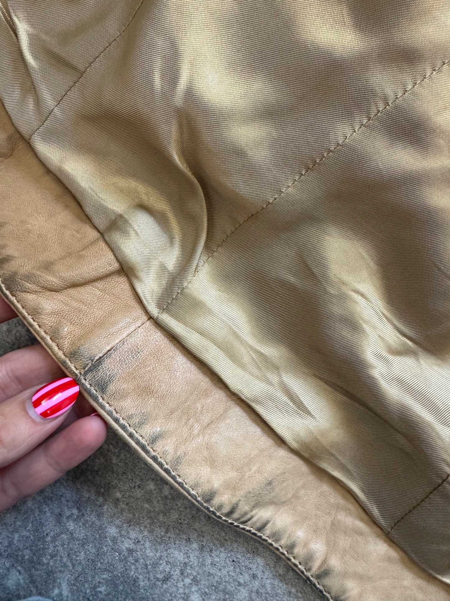 Karen Millen Leather Jacket (UK10)