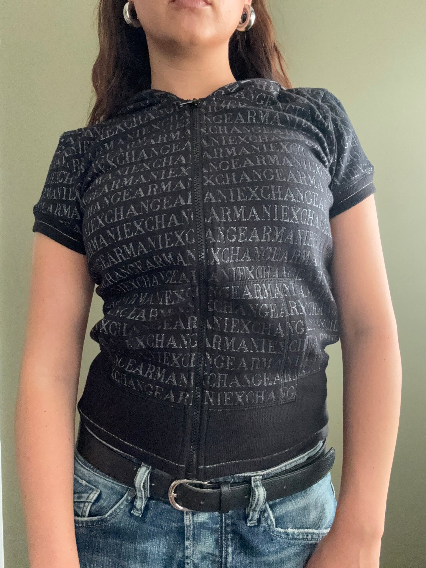 Armani Shortsleeve Hoodie (S)