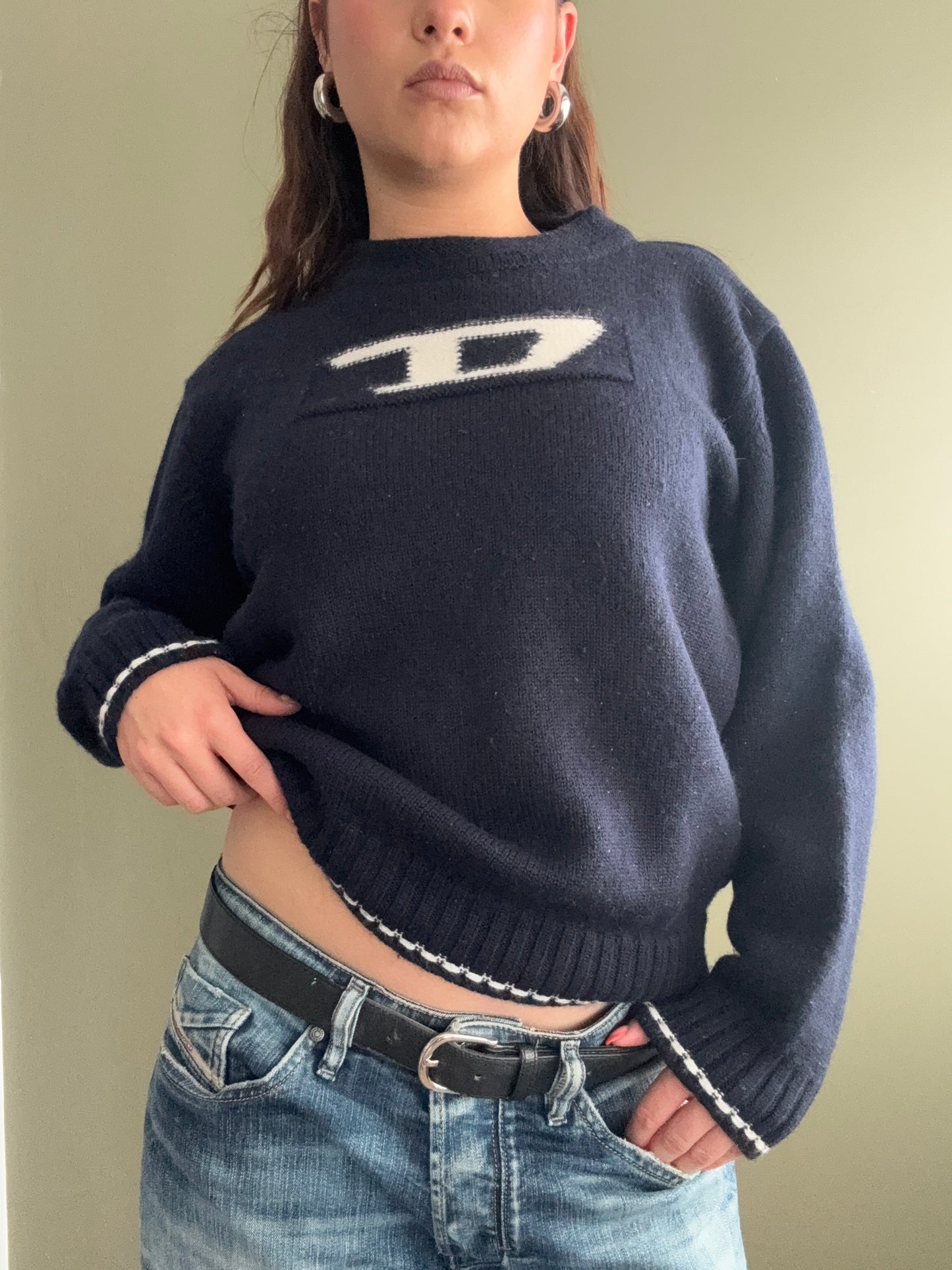 Diesel Wool Knit Jumper (M)