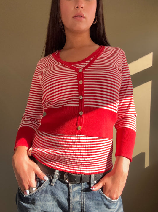 Armani Jeans Two Piece Top (M)