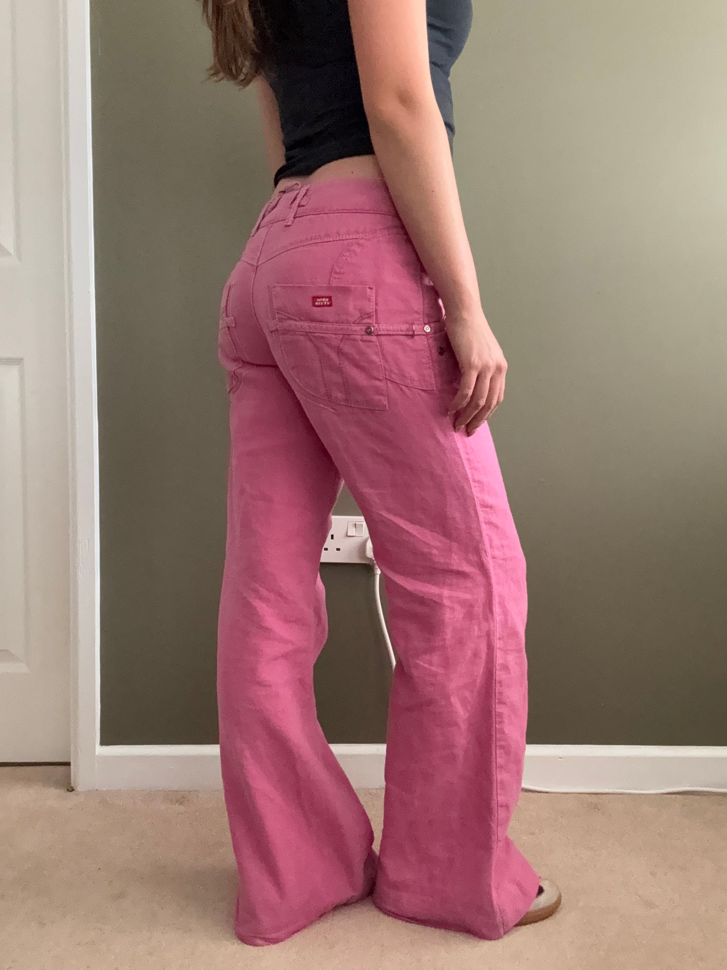 Miss Sixty Pink Trouser (UK8)
