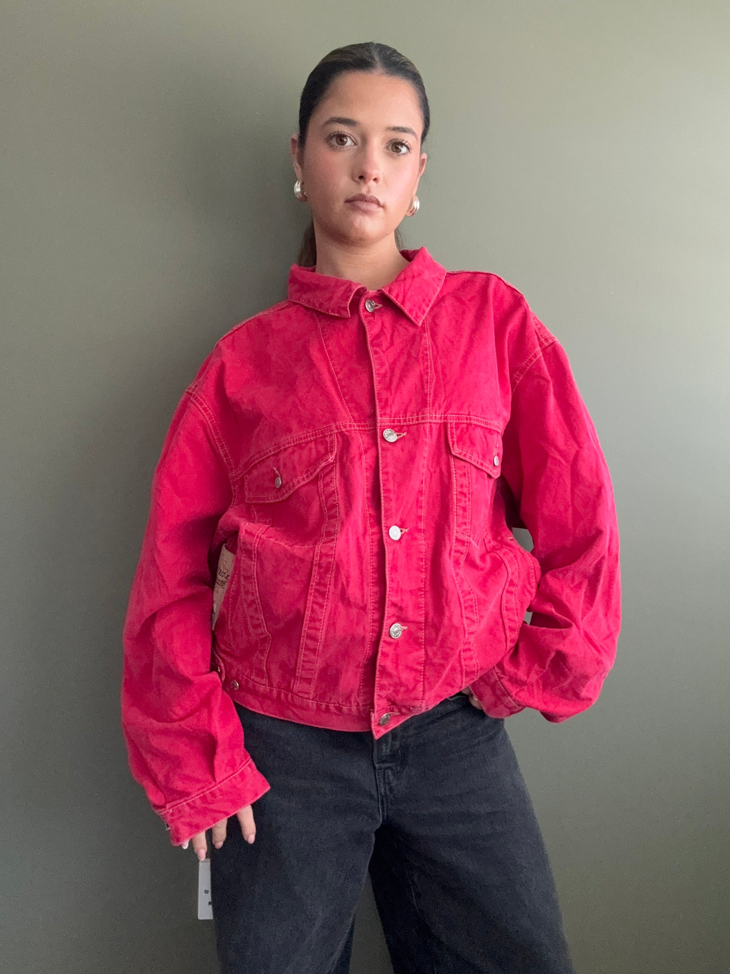 Red Diesel Trucker Jacket (L)