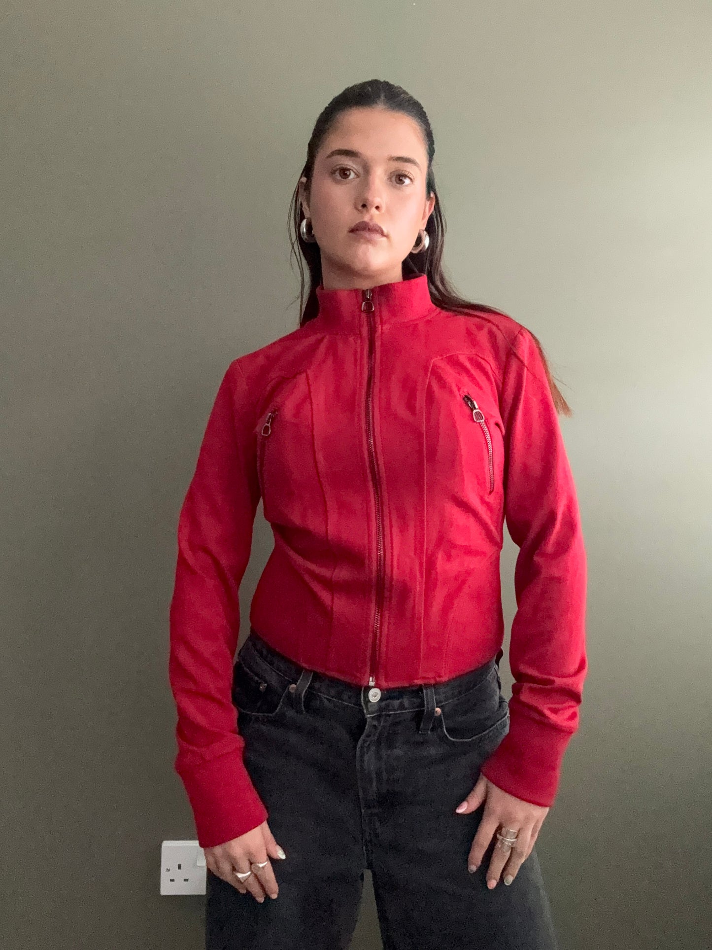 Guess Red Jacket (S)