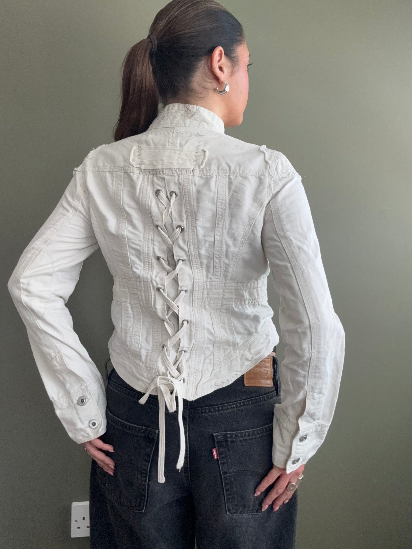2000s Corset Jacket (UK12)