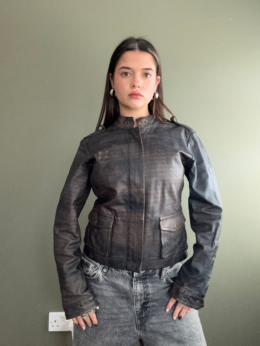 Morgan De Toi Leather Jacket (M)