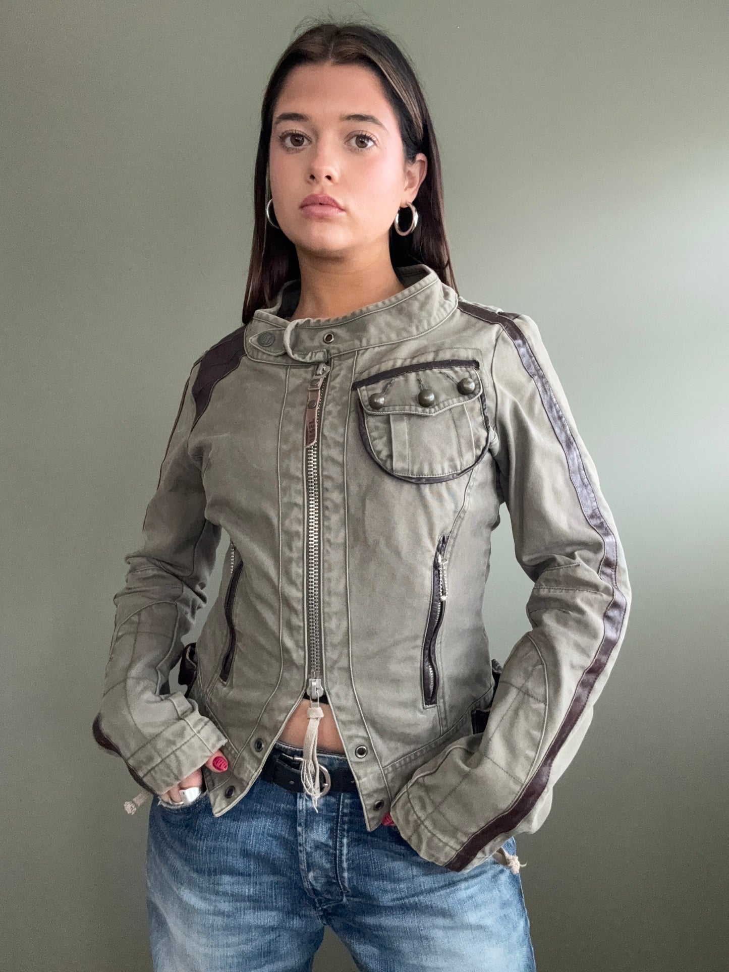 Diesel Fitted Utility Jacket (M)