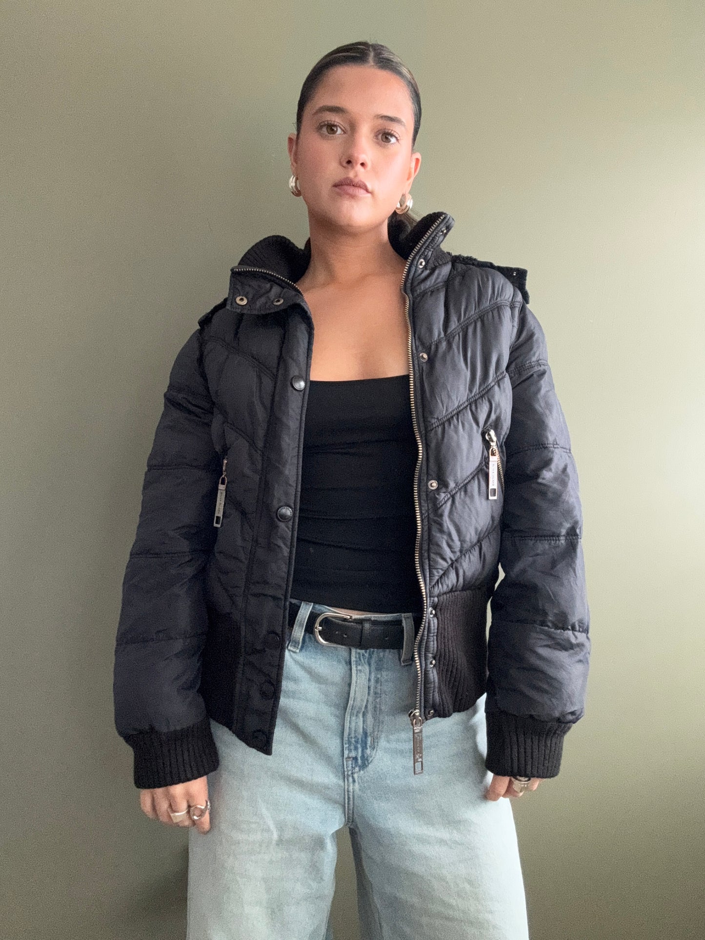 Y2K Puffer Jacket (UK10)