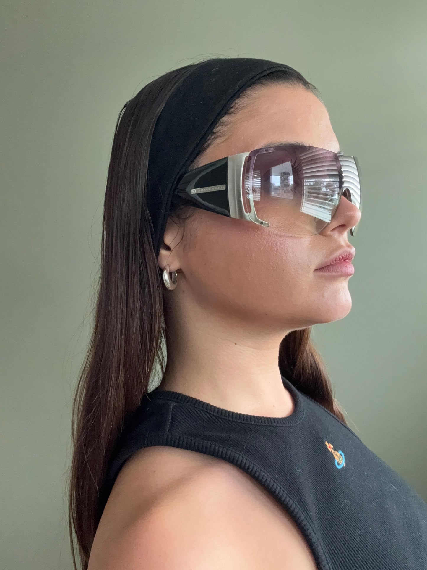 DKNY Shield Sunglasses