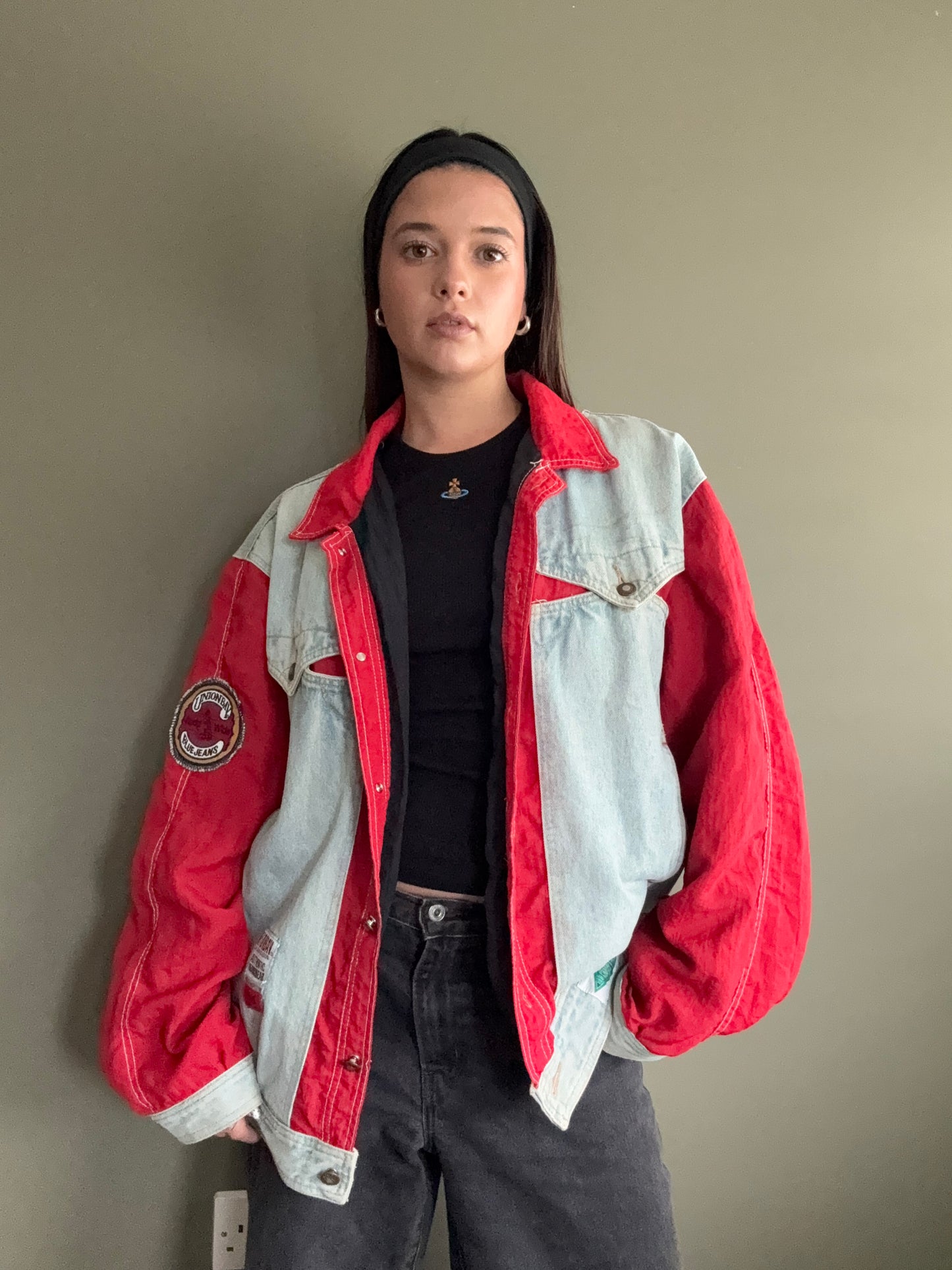 Vintage Trucker Jacket (L)