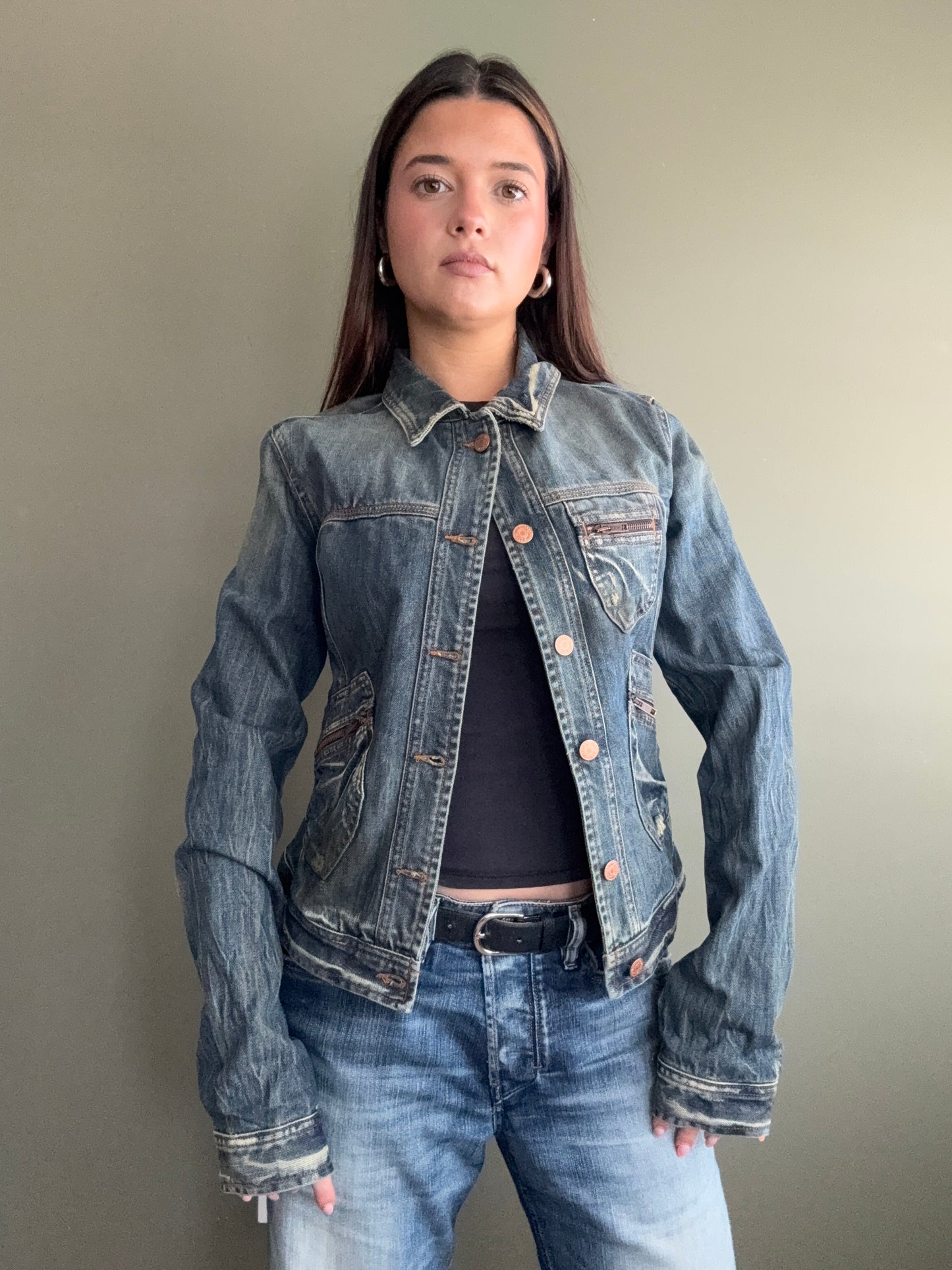 DKNY Denim Jacket (M)