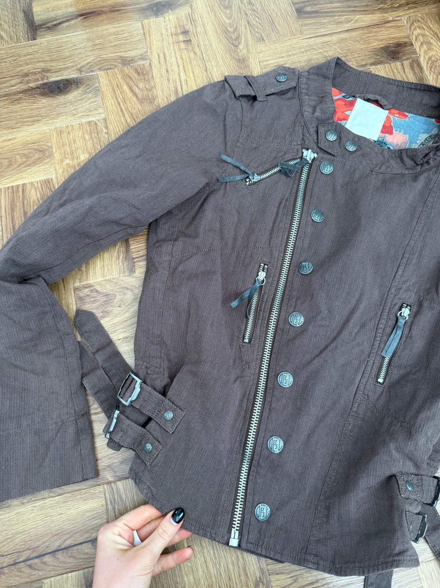 Diesel Fitted Asymmetric Jacket (L)