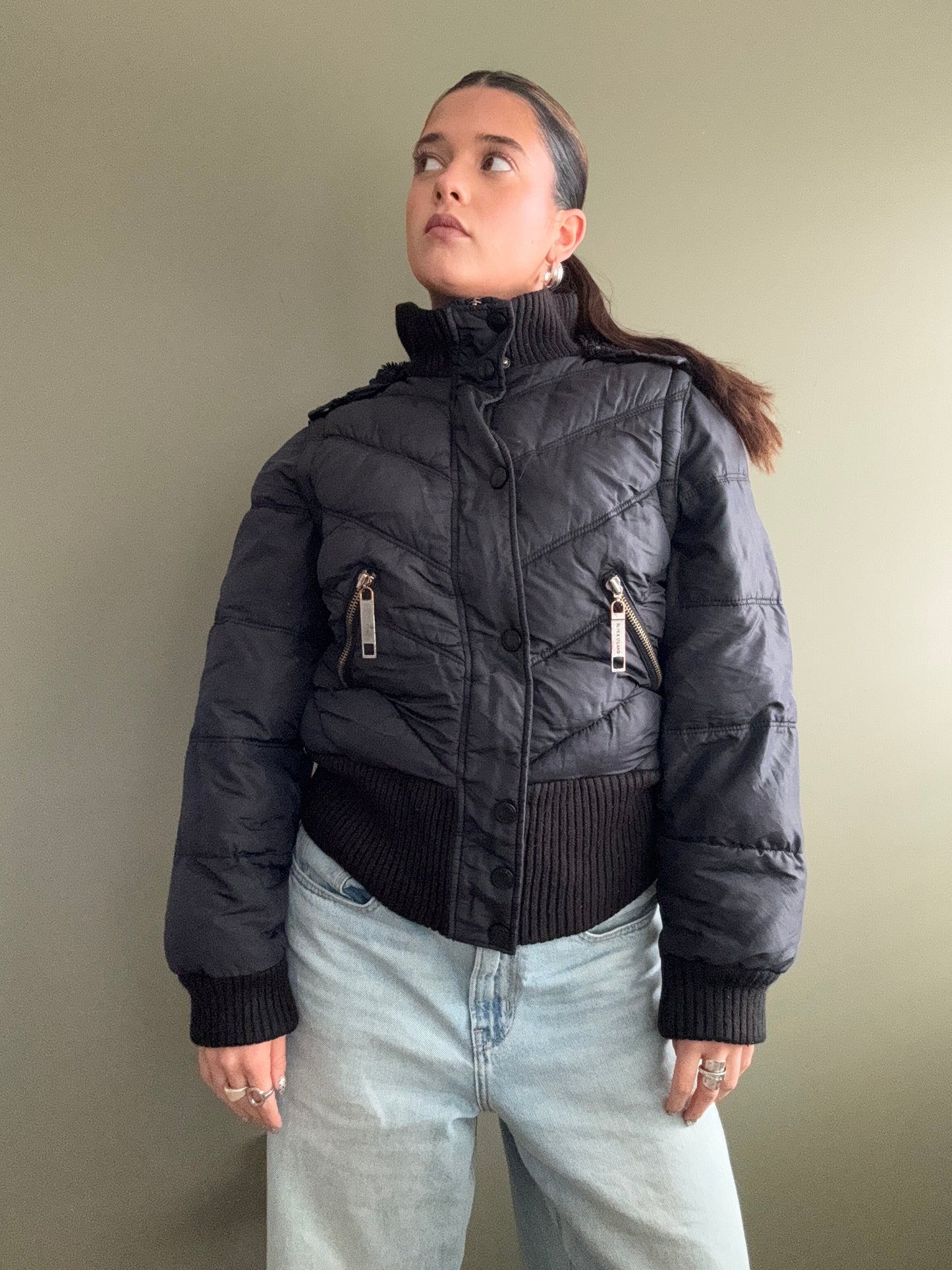 Y2K Puffer Jacket (UK10)