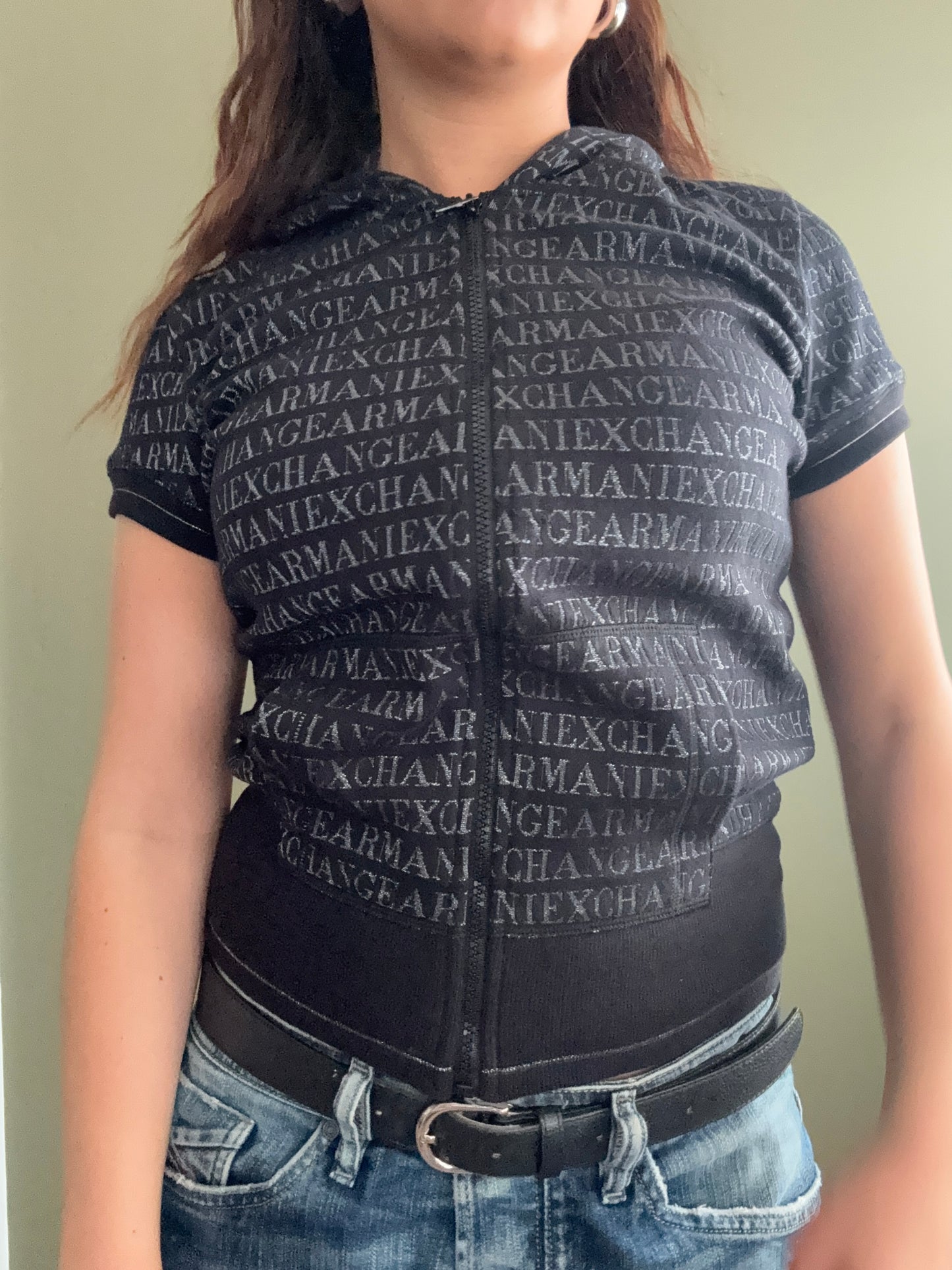 Armani Shortsleeve Hoodie (S)