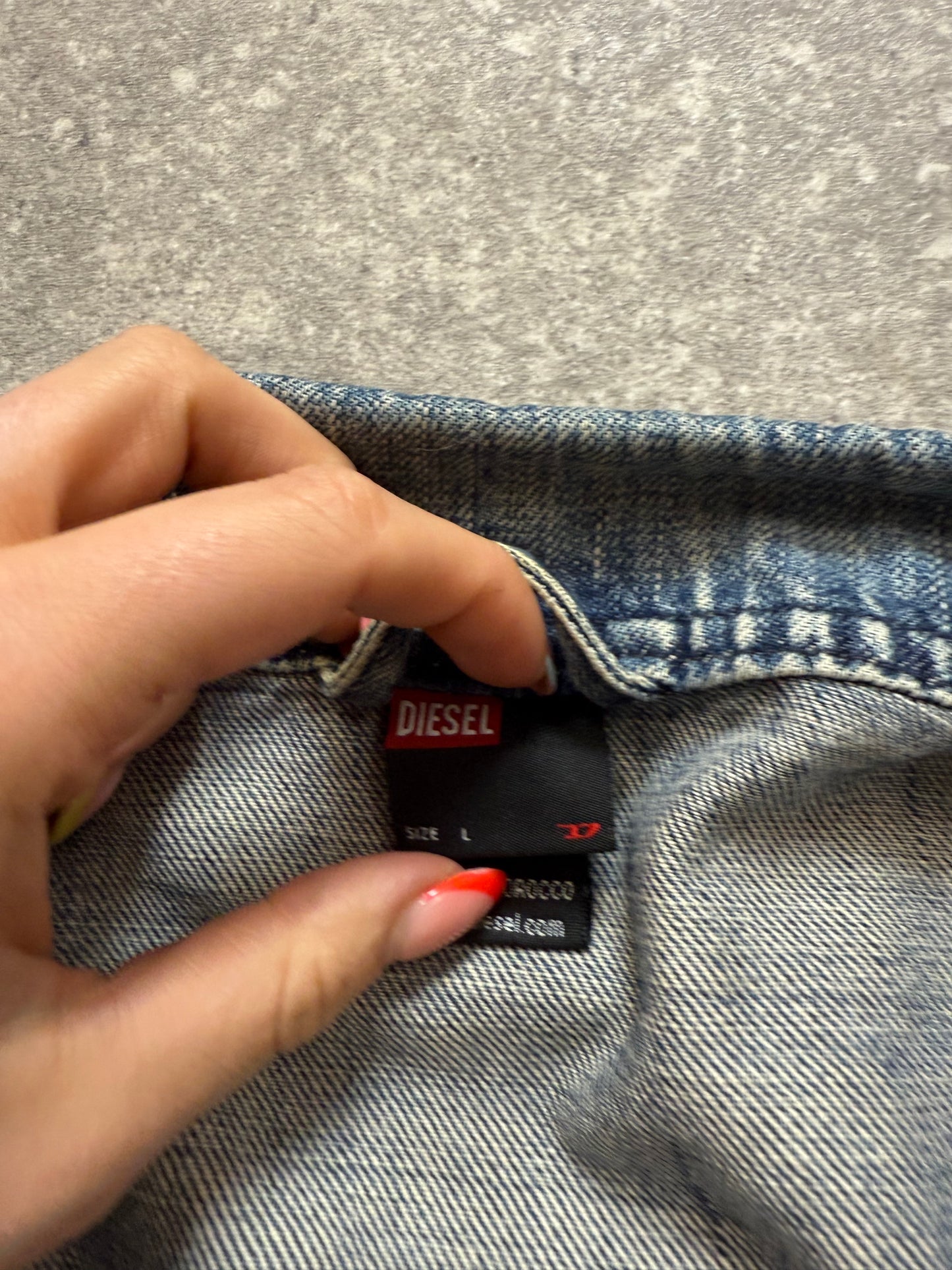 Diesel Denim Corset Jacket (L)