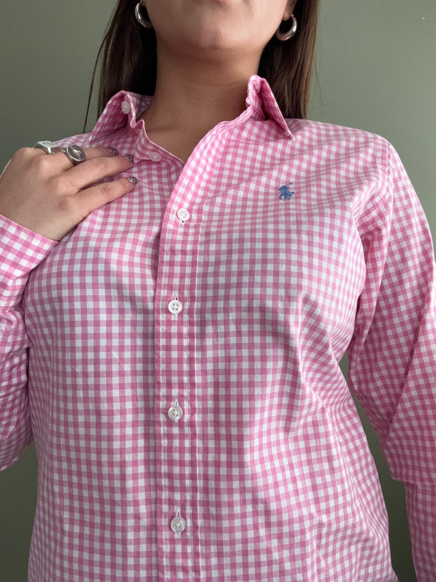 Ralph Lauren Gingham Shirt (M)
