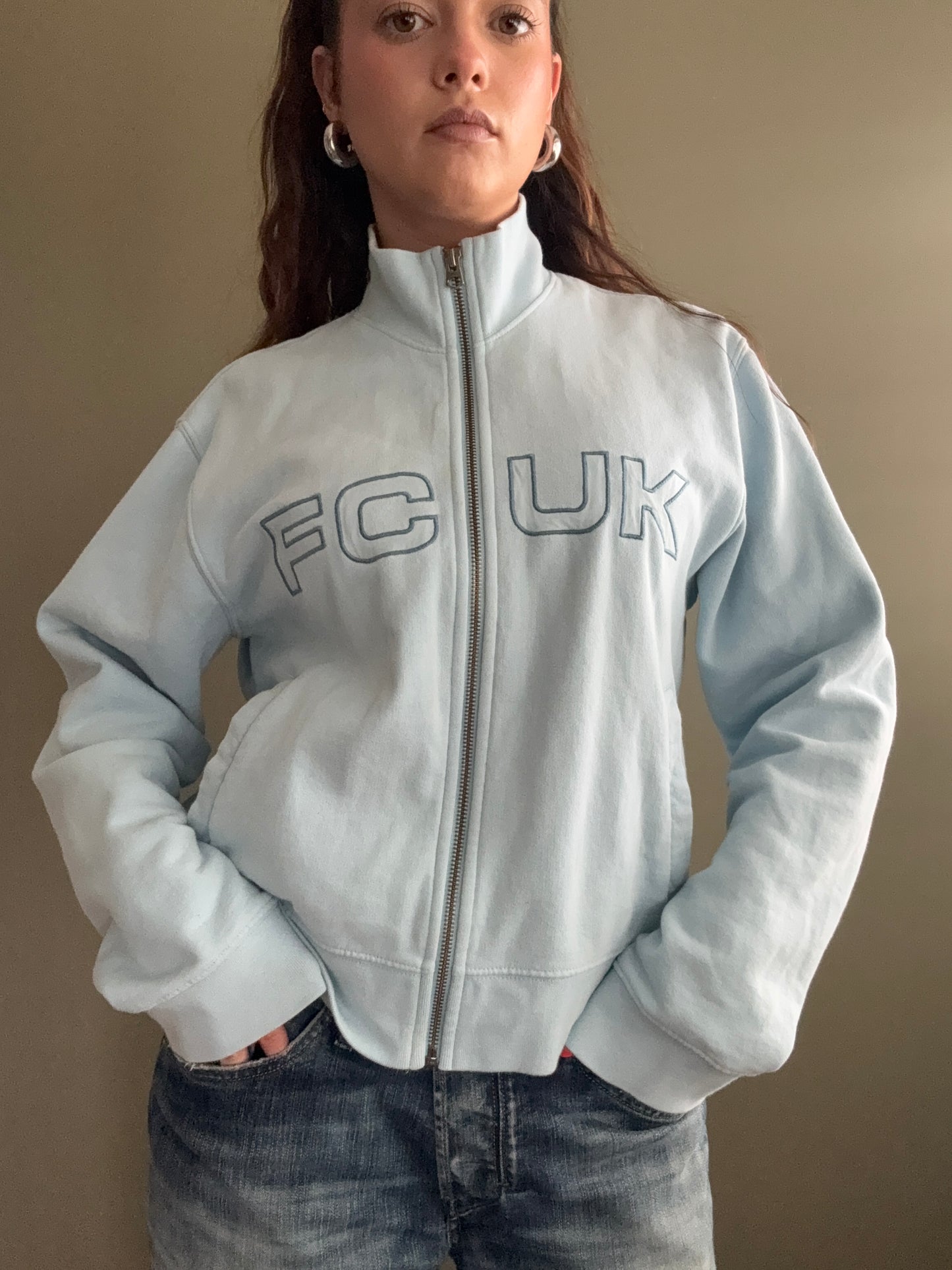 French Connection Zip Jumper (XL)
