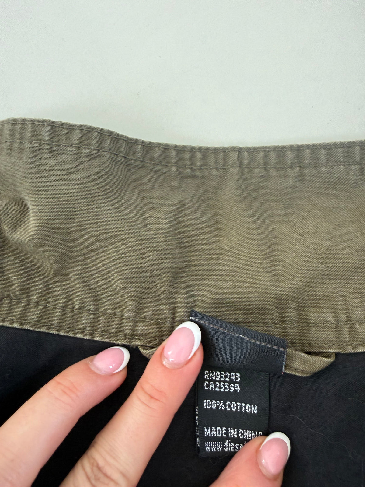 Diesel Asymmetric Fitted Jacket