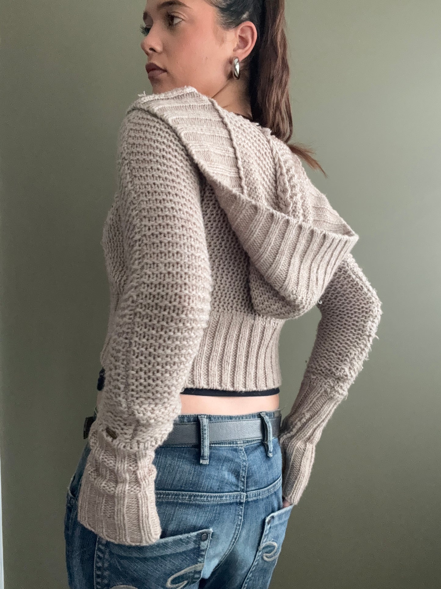 Guess Hooded Cardigan (XS)