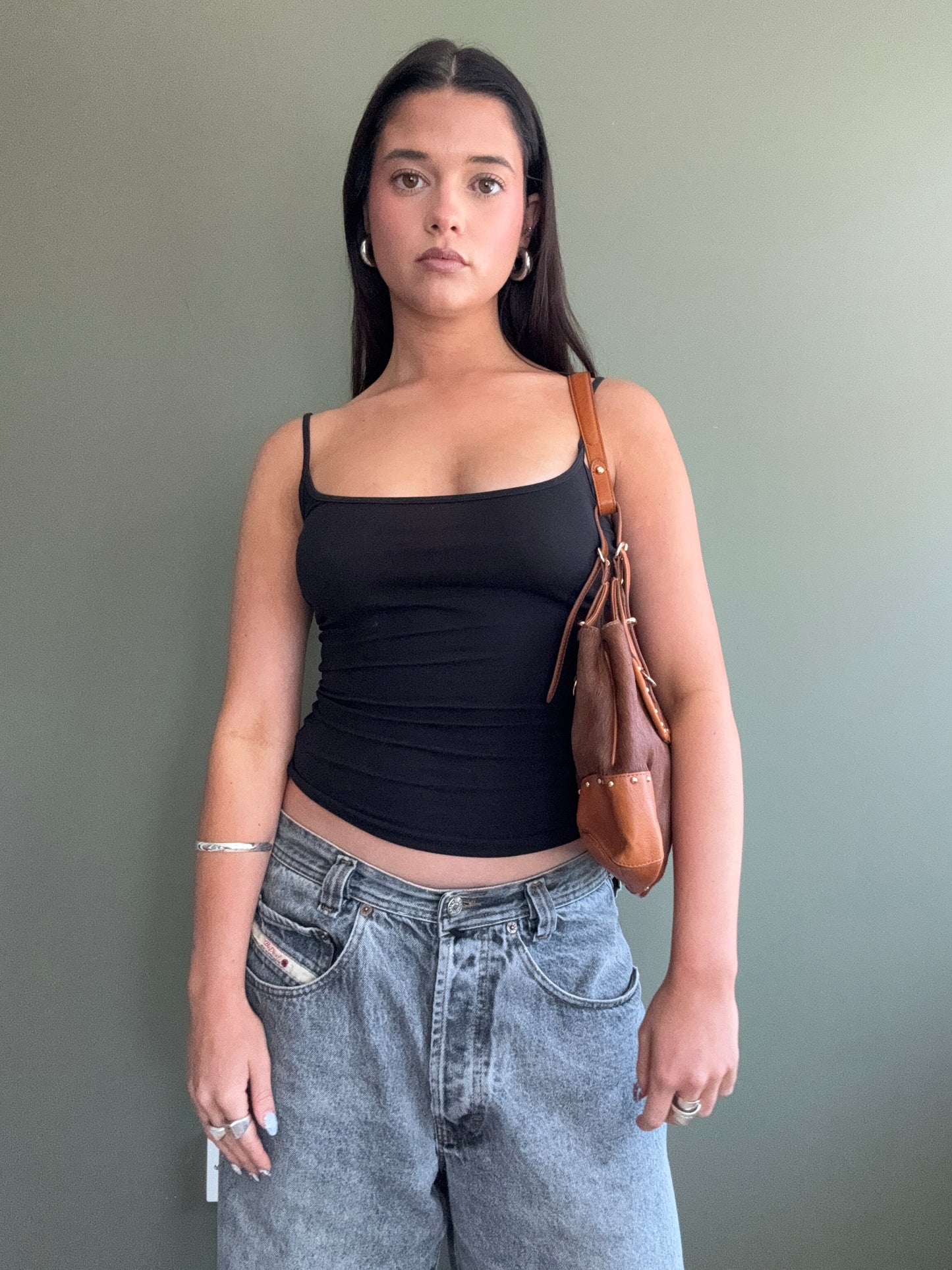 DKNY Textured Shoulder Bag