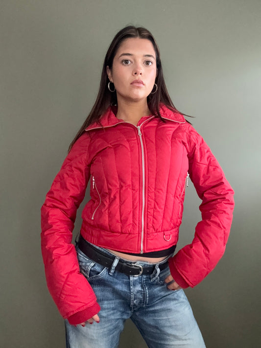 Red Puffer Jacket (S)