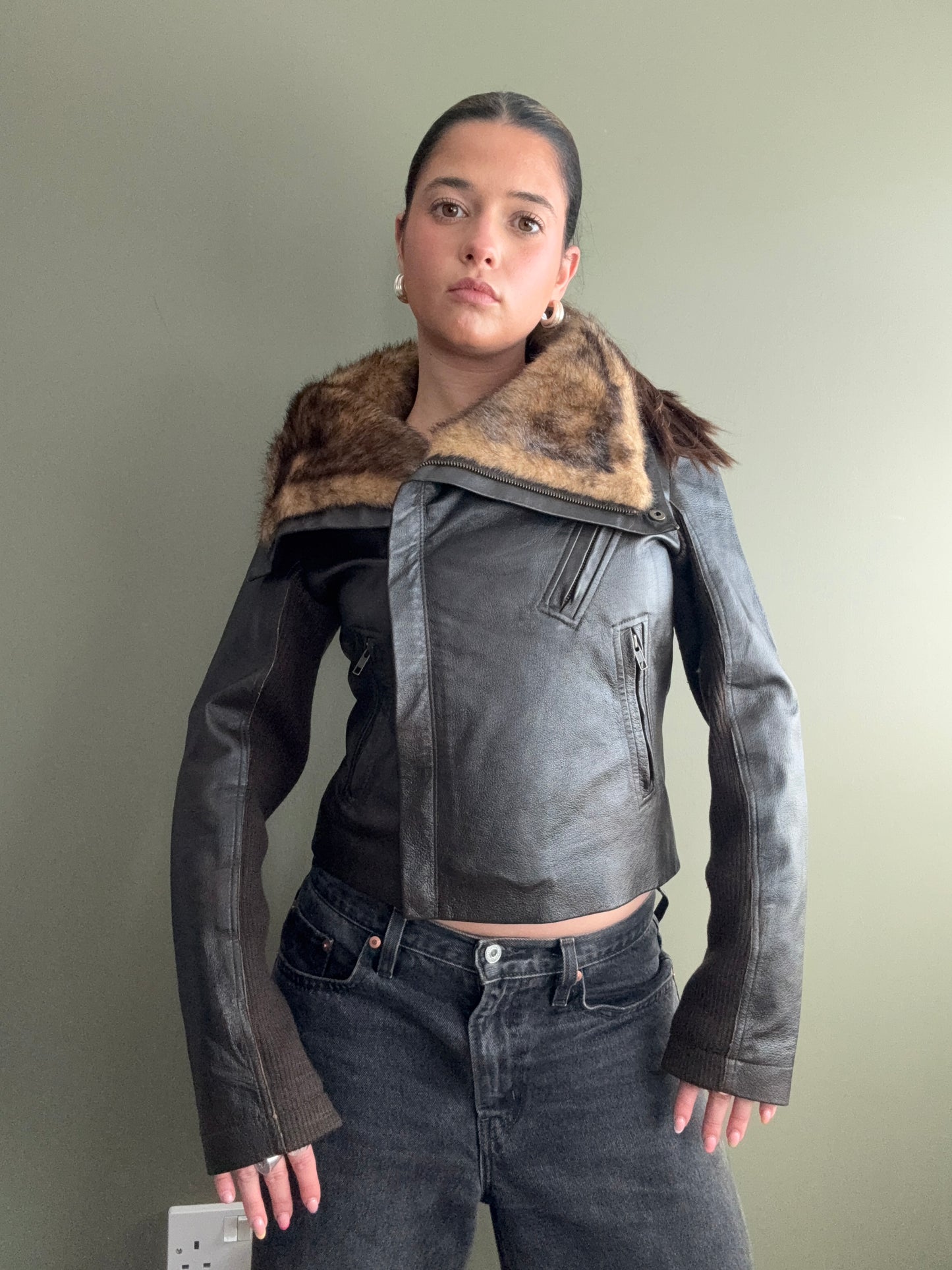 Morgan De Toi Leather Jacket (S)