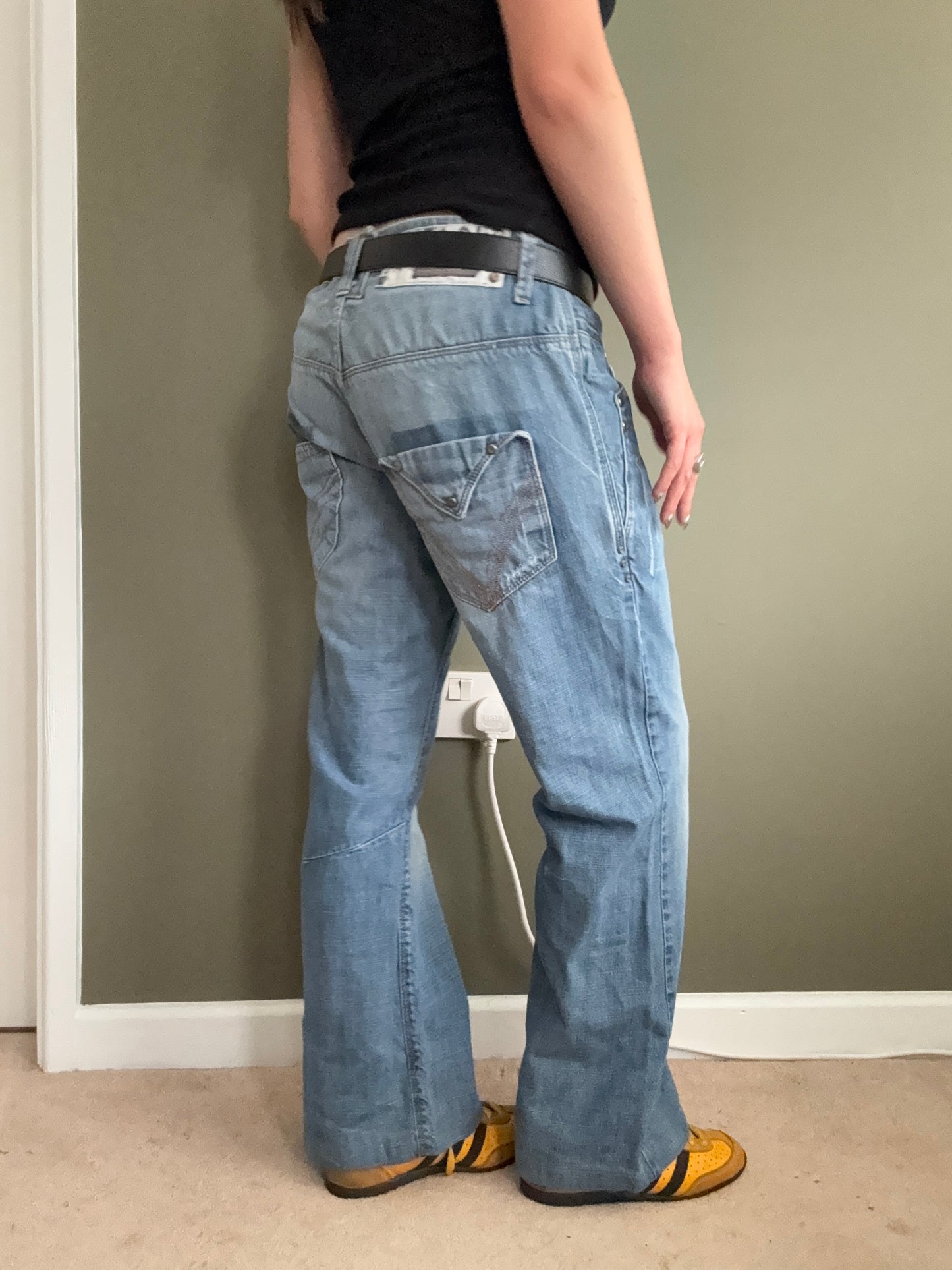 Y2K Baggy Jeans (UK12)
