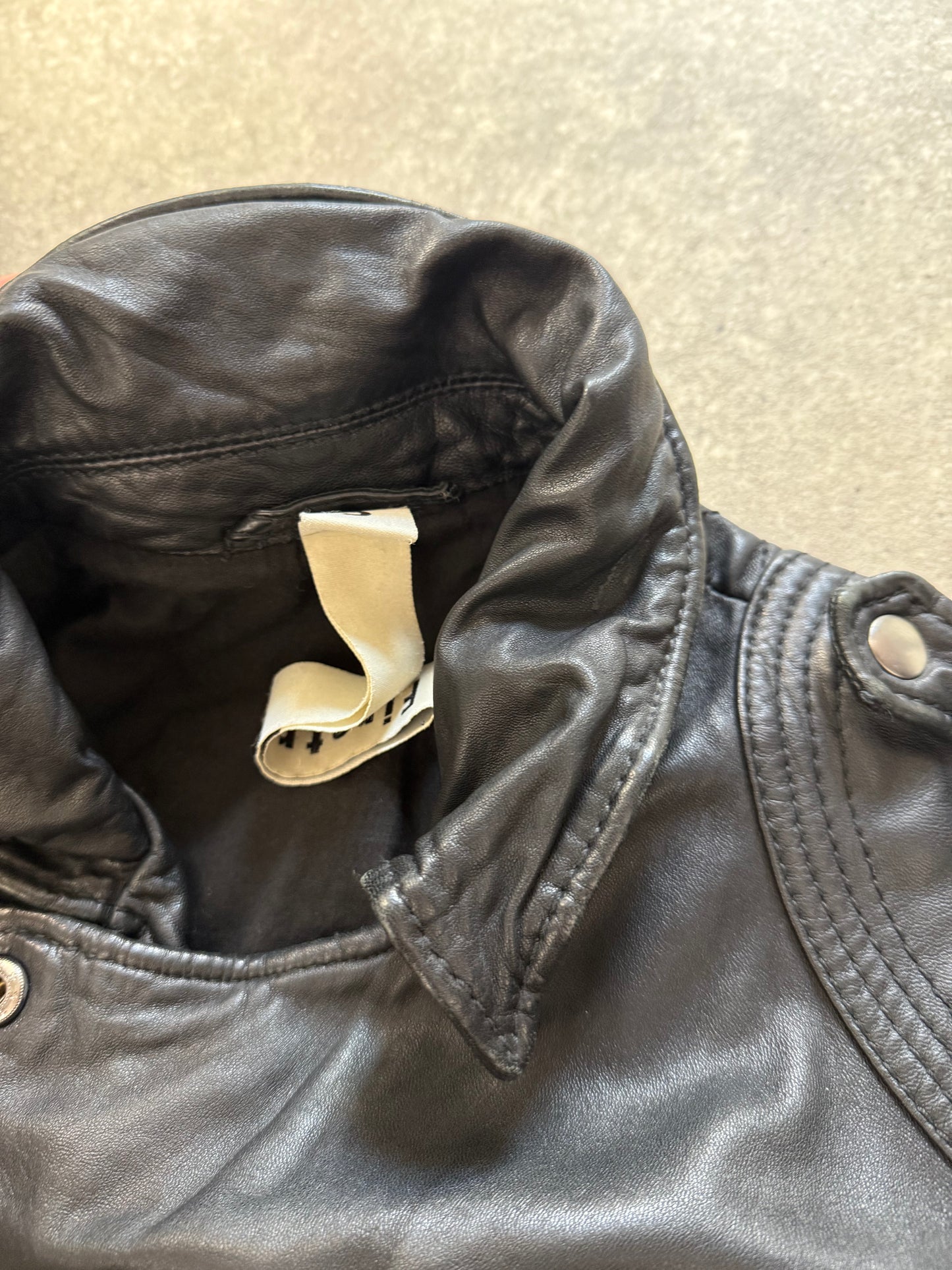 Firetrap Leather Jacket (S)
