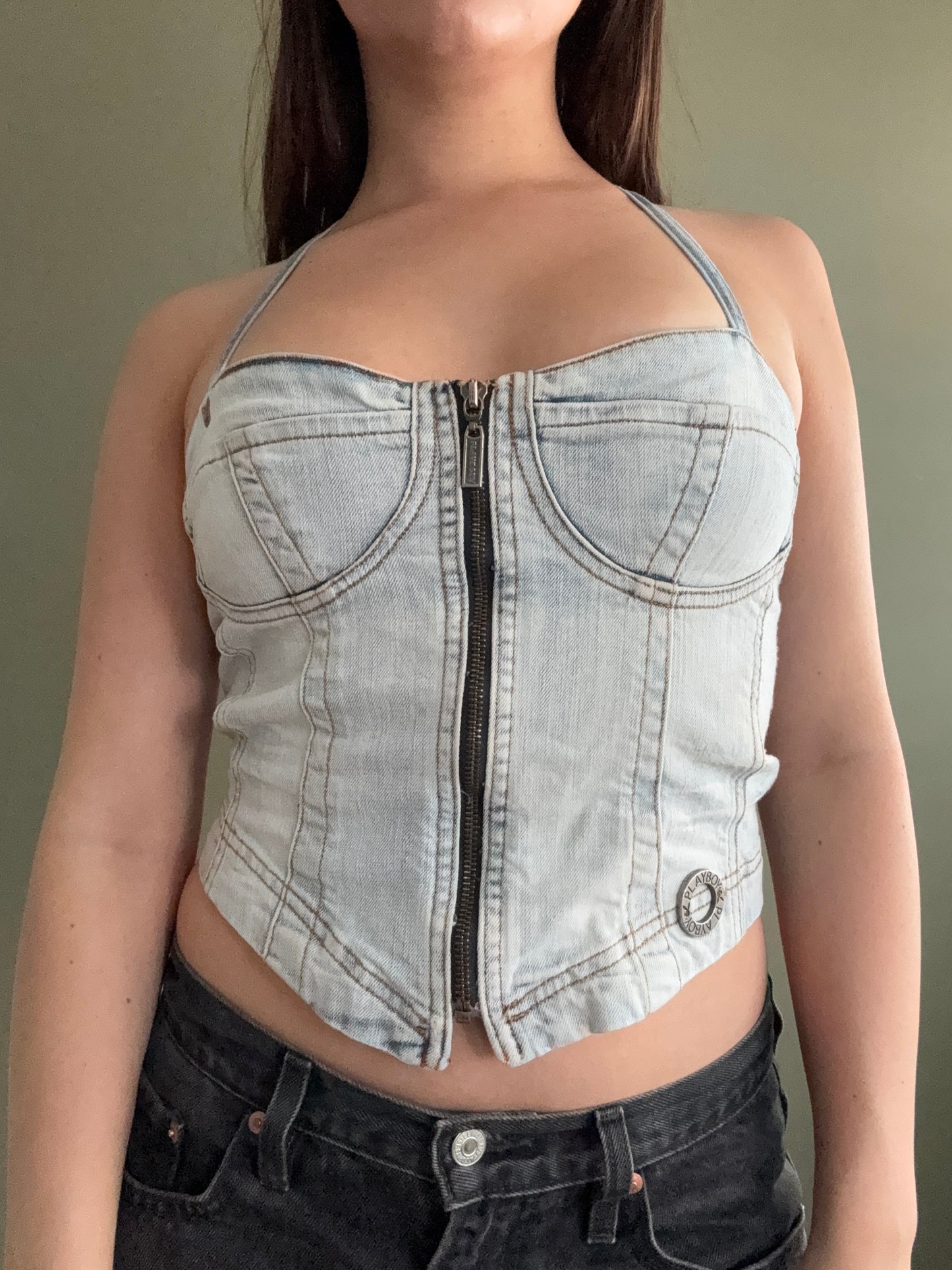 Playboy Corset Top (UK8)