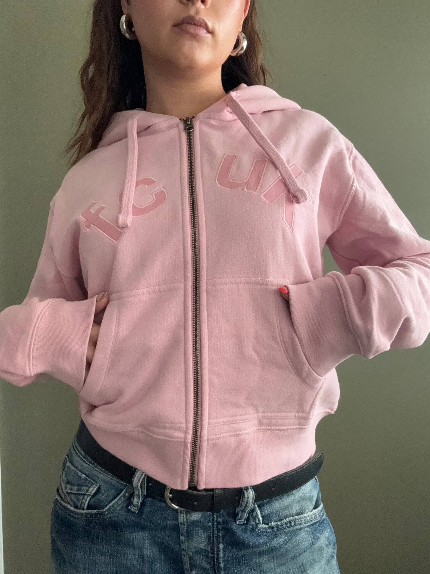 French Connection Zip Hoodie (S)