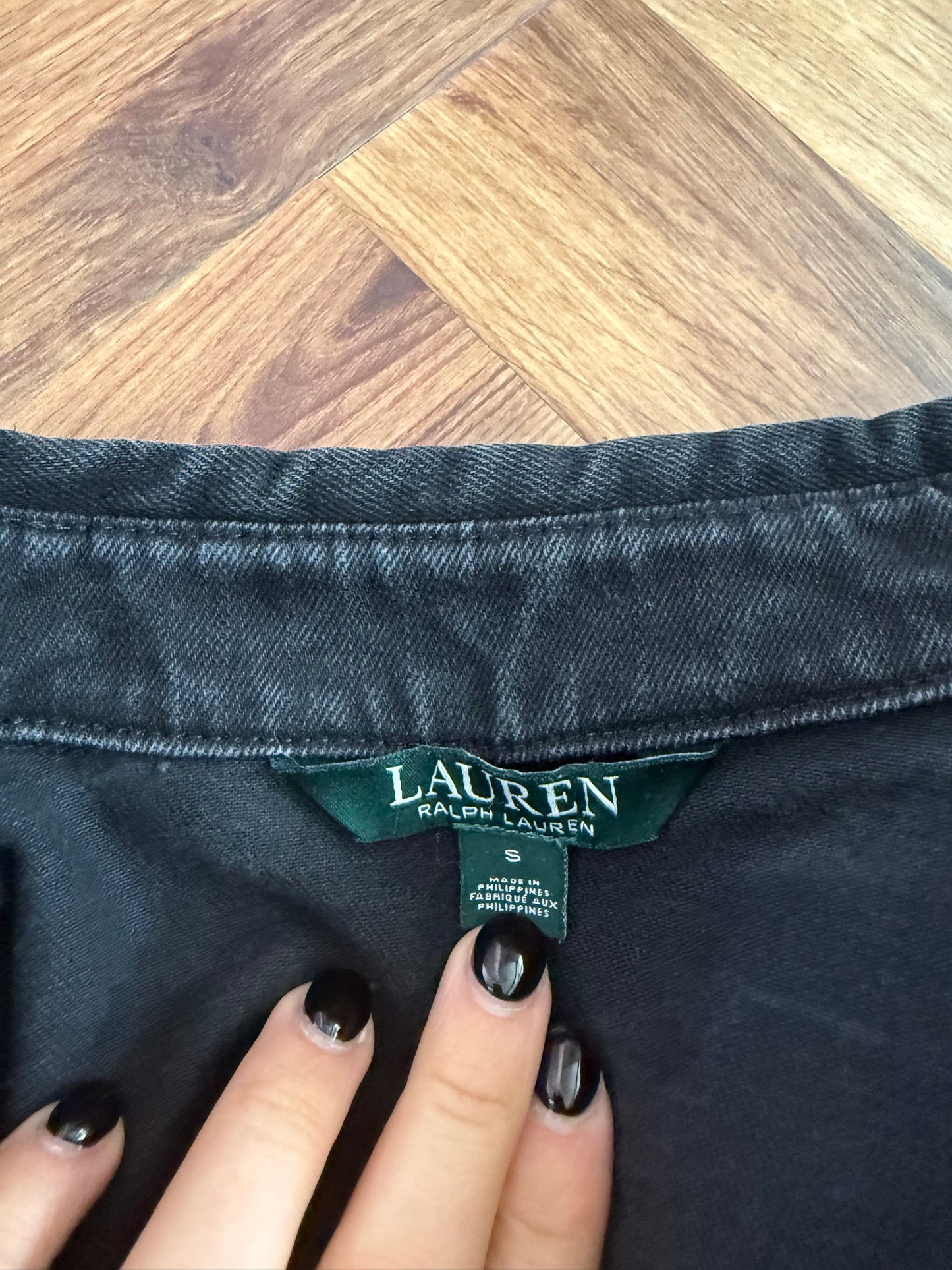 Ralph Lauren Denim Biker Jacket (S)