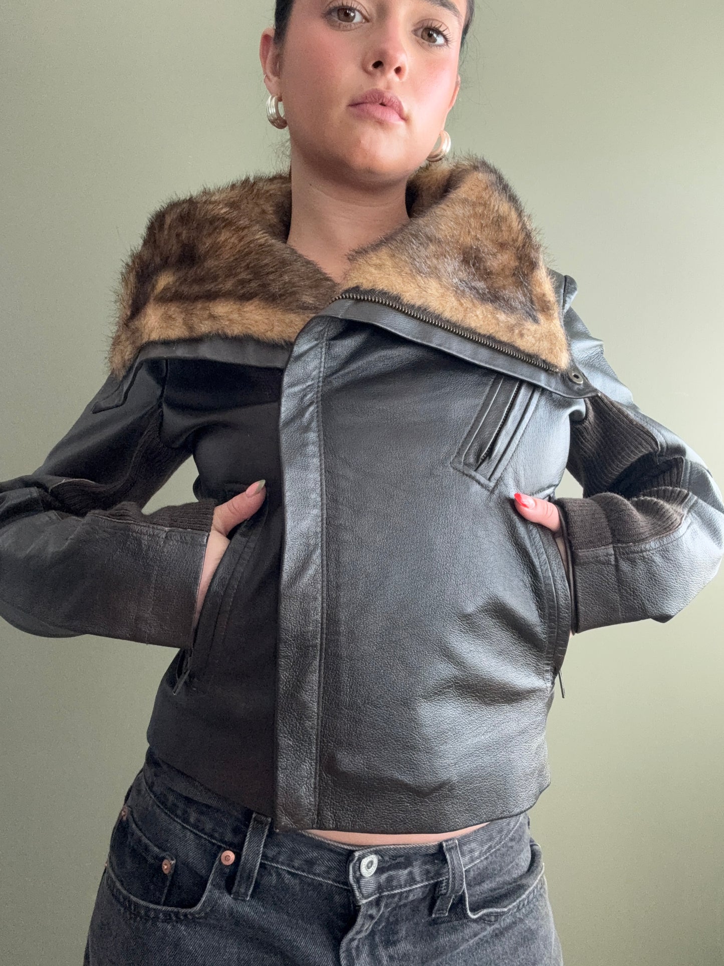 Morgan De Toi Leather Jacket (S)