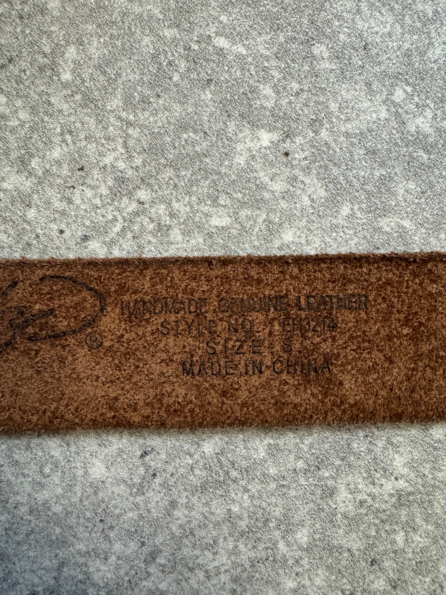 Ed Hardy Leather Belt (S)