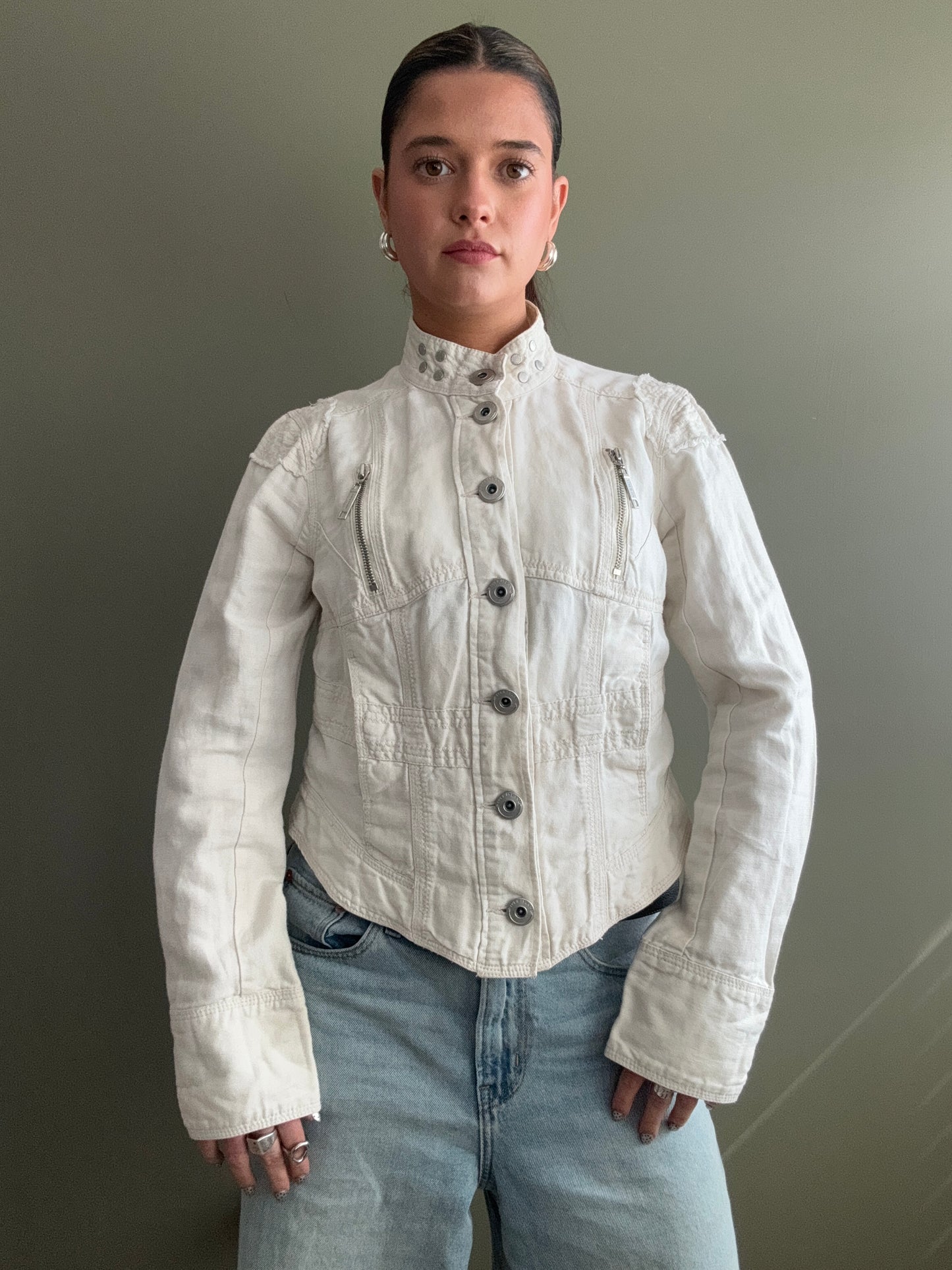 2000s Corset Jacket (UK14)