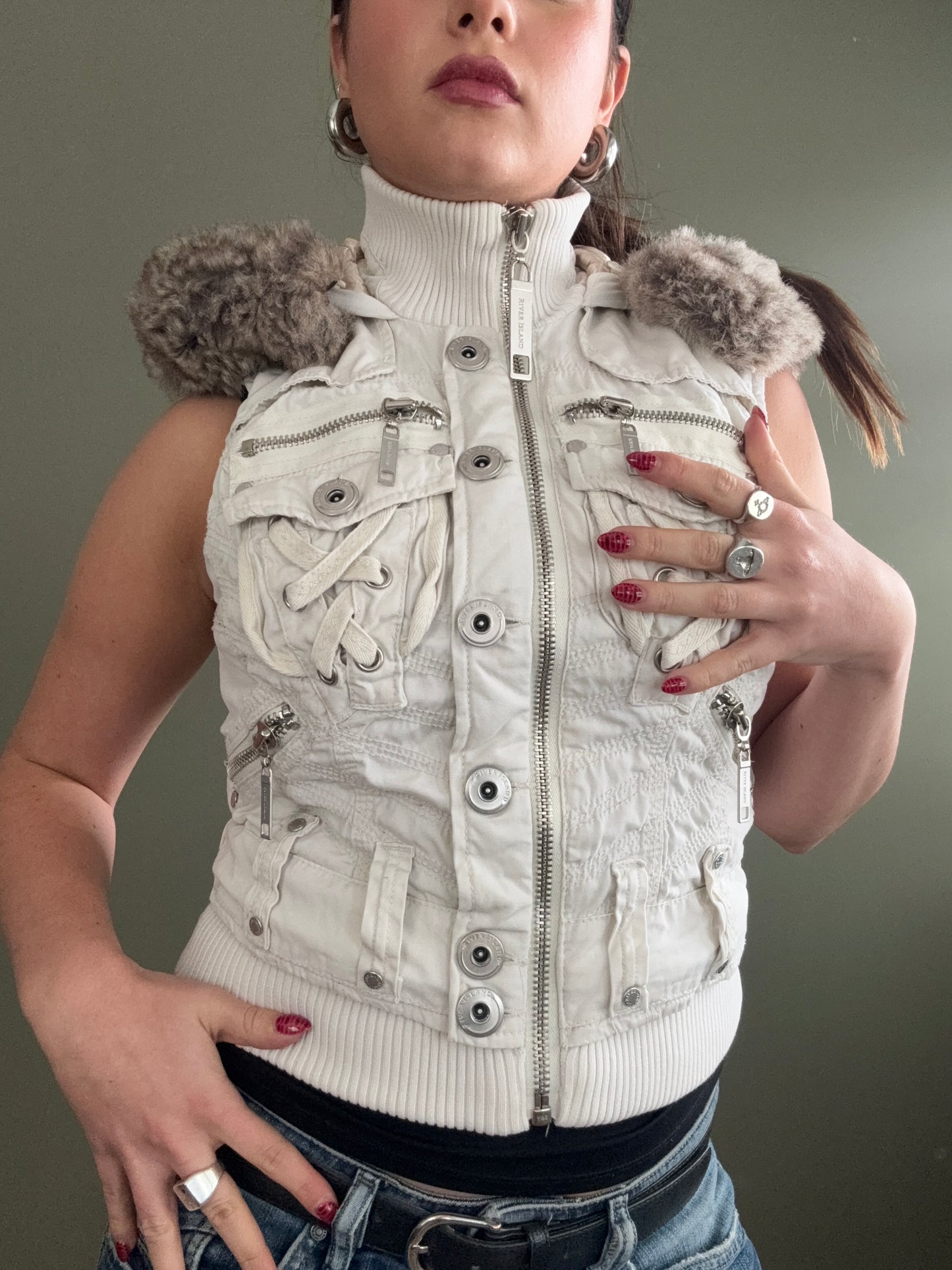 2000s Corset Gilet (UK10)