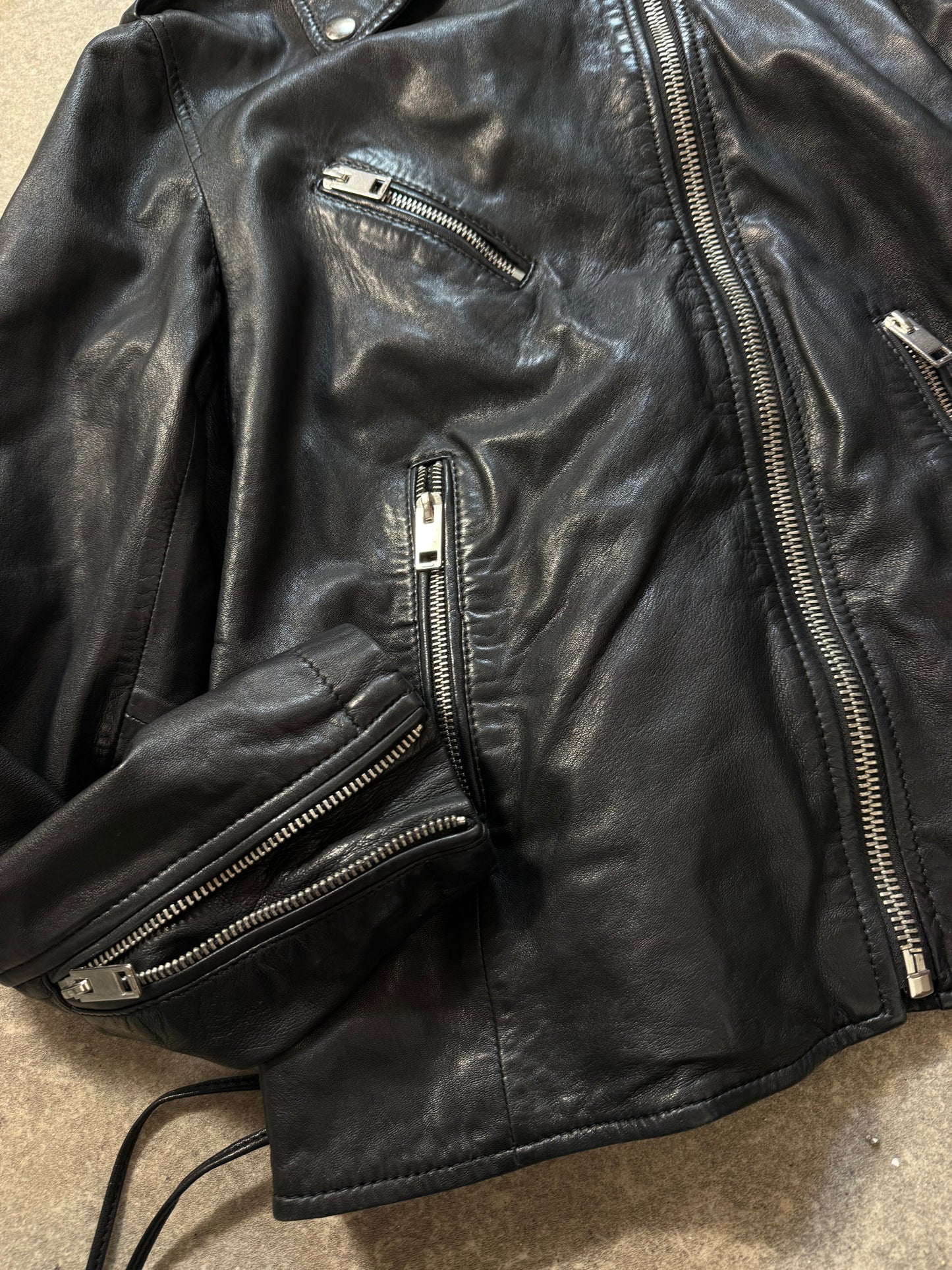 Diesel Leather Jacket (XS)