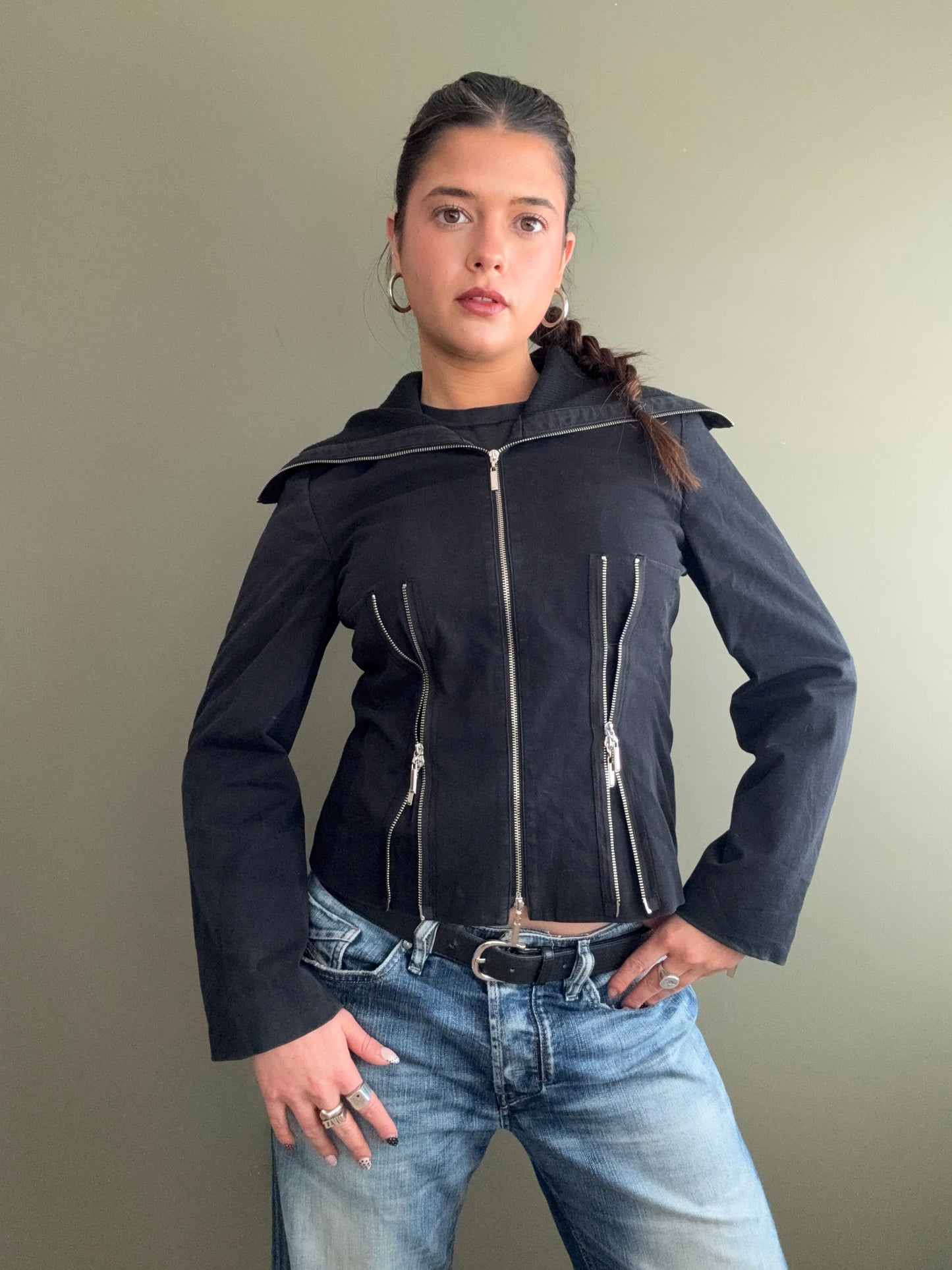 Y2K Zip Jacket (UK10)