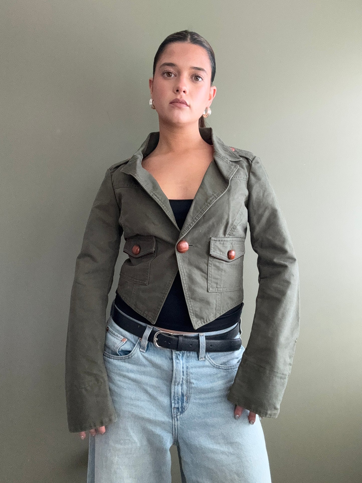 Khaki Diesel Jacket (M)