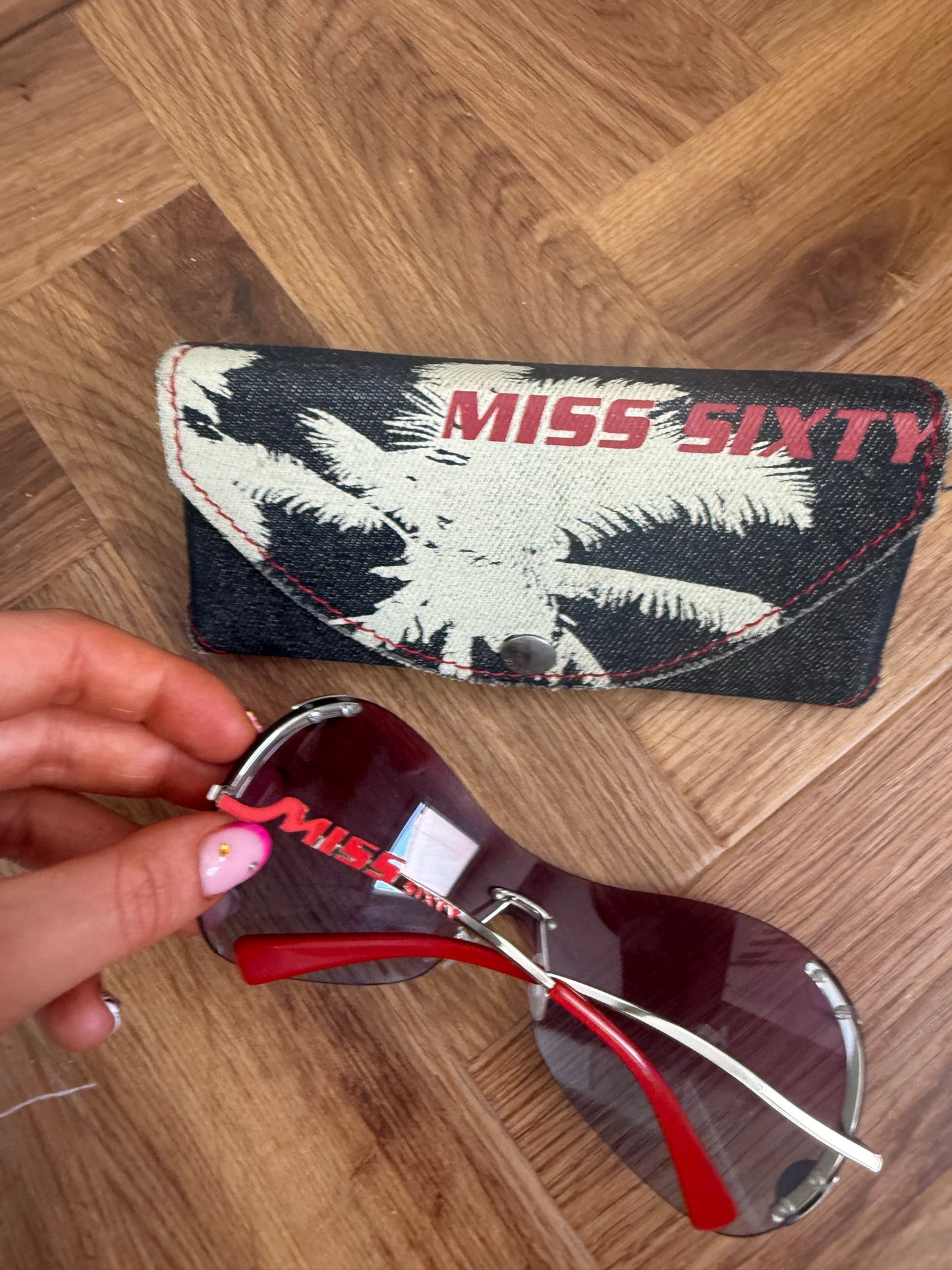 Miss Sixty Pink Sunglasses
