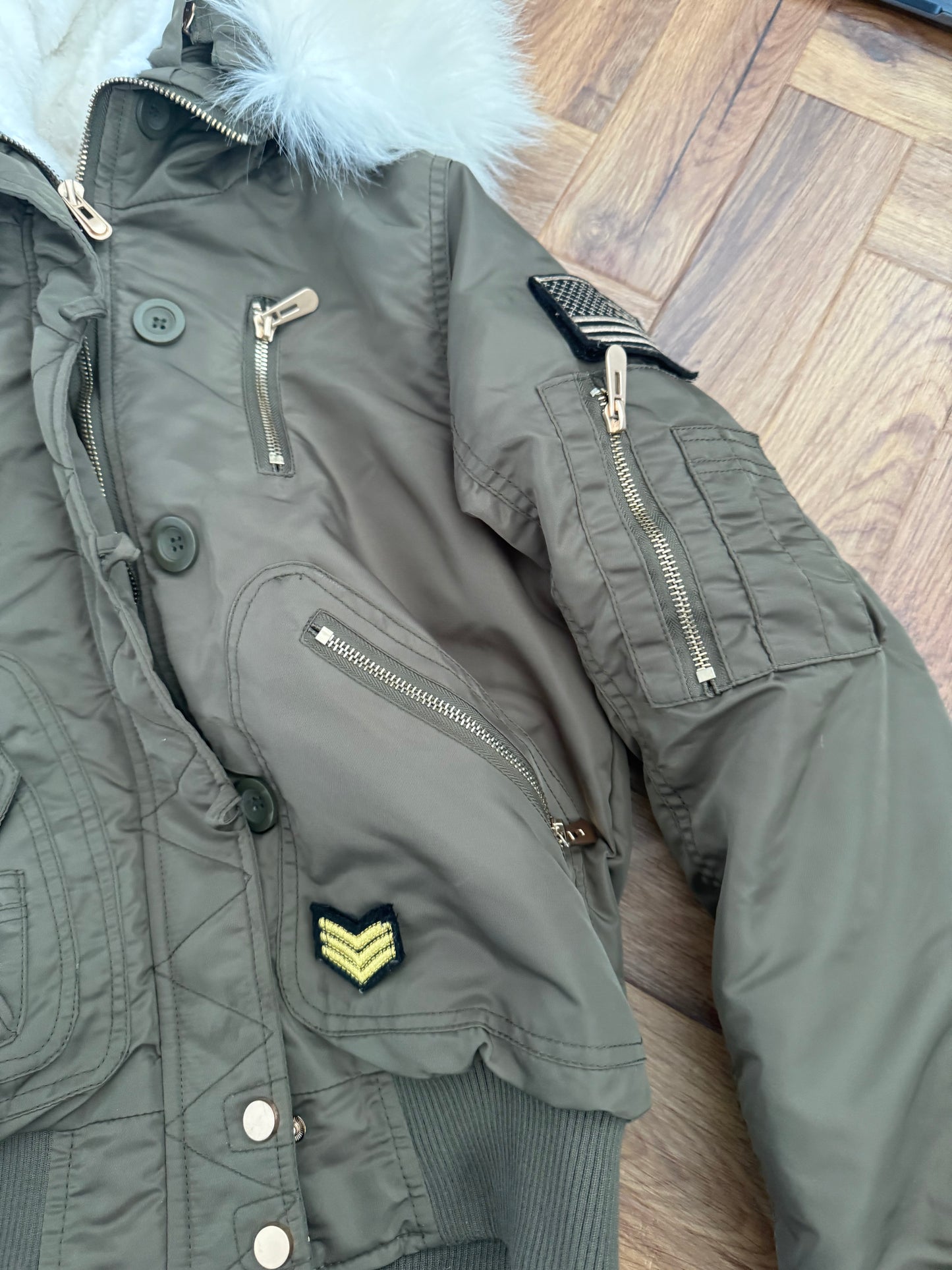 Y2K Utility Jacket (S)