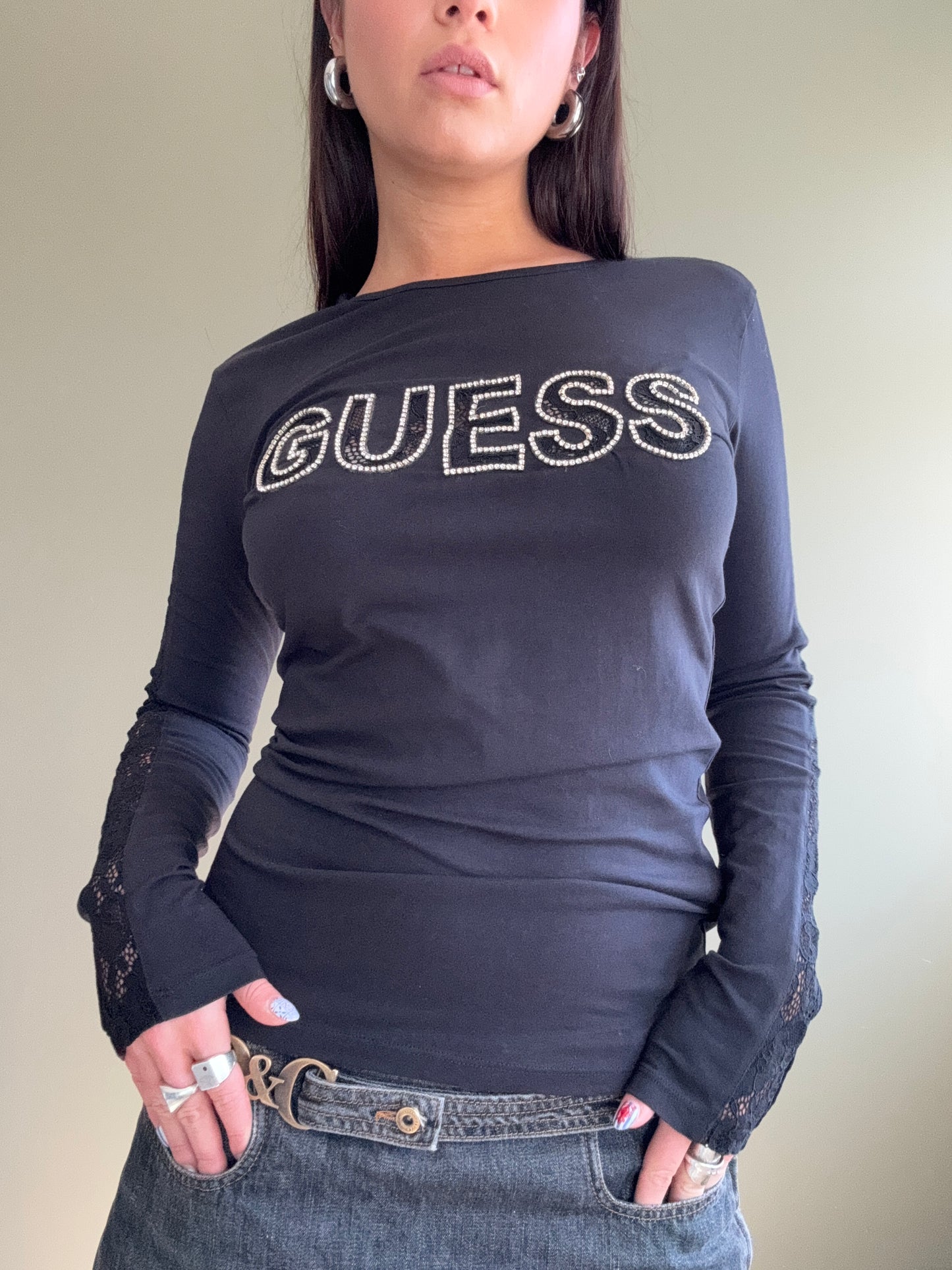Guess Longsleeve Top (S)